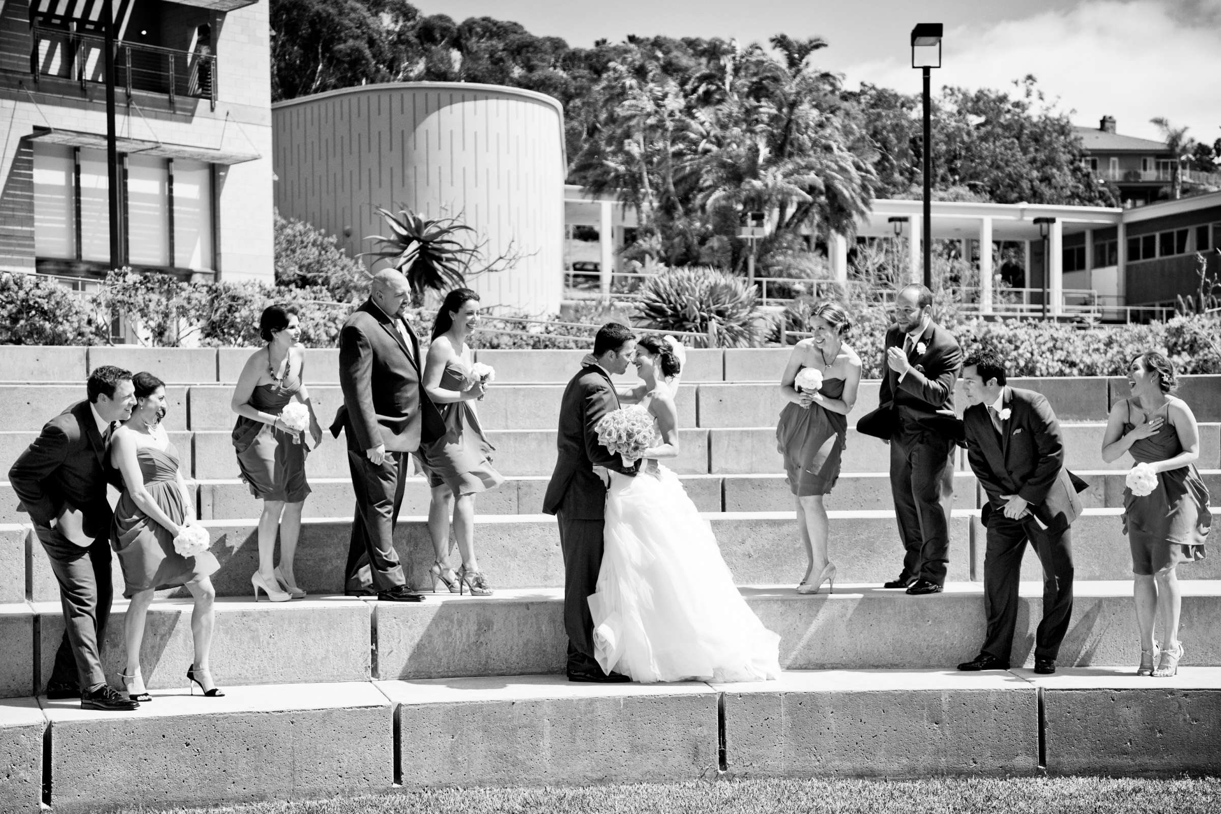 Scripps Seaside Forum Wedding coordinated by EverAfter Events, Danielle and Chris Wedding Photo #205843 by True Photography