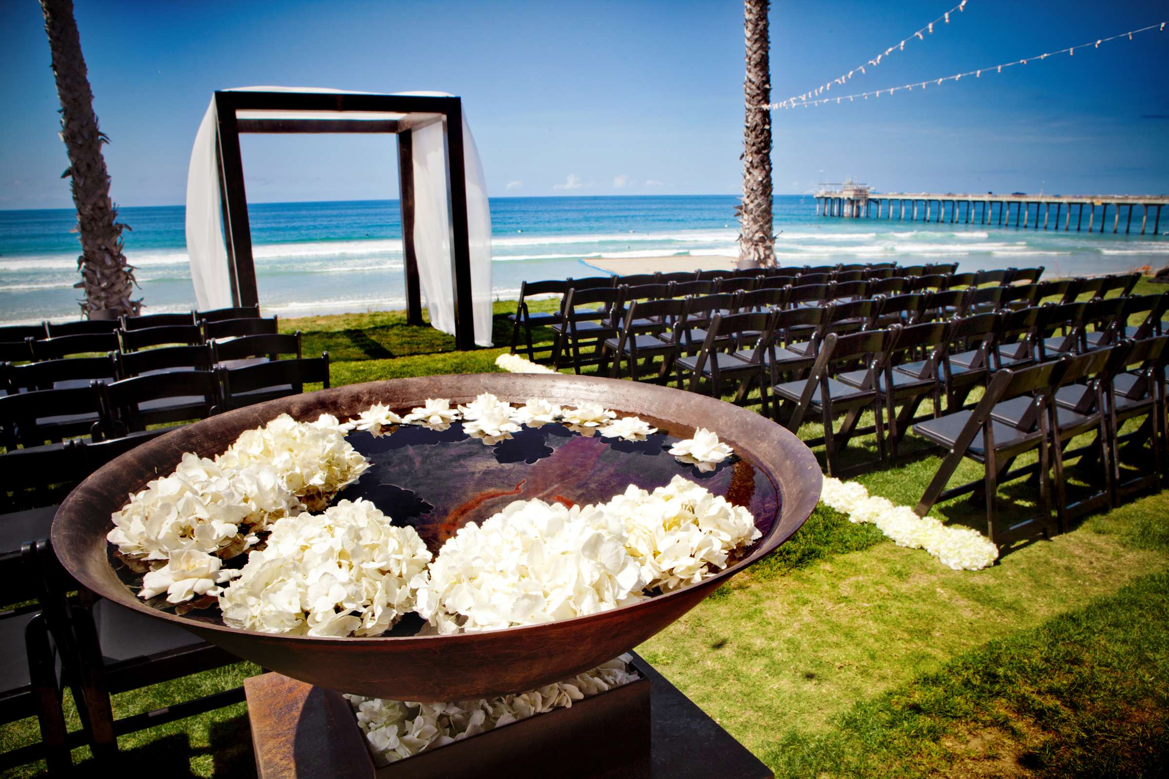 Scripps Seaside Forum Wedding coordinated by EverAfter Events, Danielle and Chris Wedding Photo #205846 by True Photography