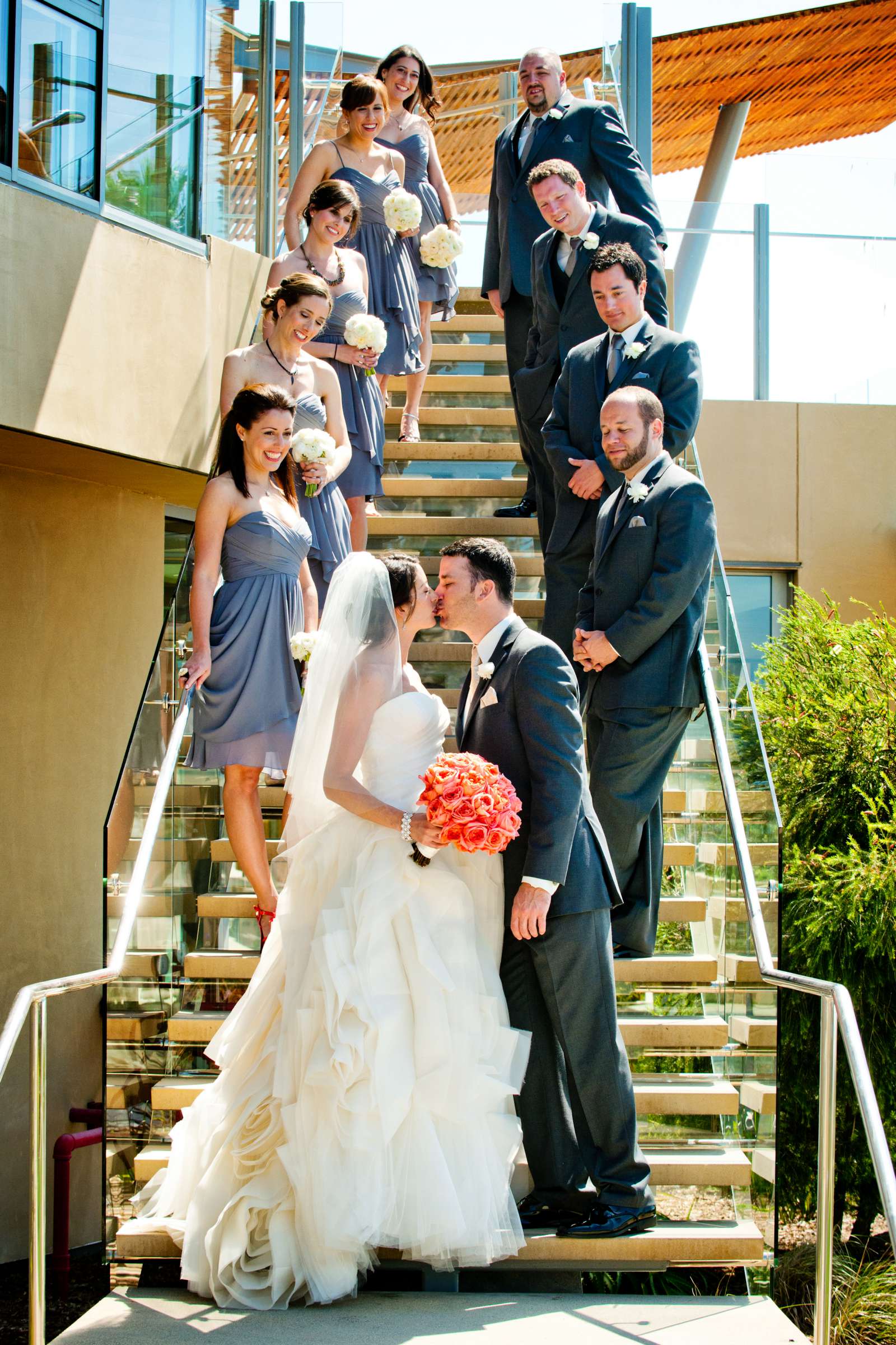 Scripps Seaside Forum Wedding coordinated by EverAfter Events, Danielle and Chris Wedding Photo #205856 by True Photography