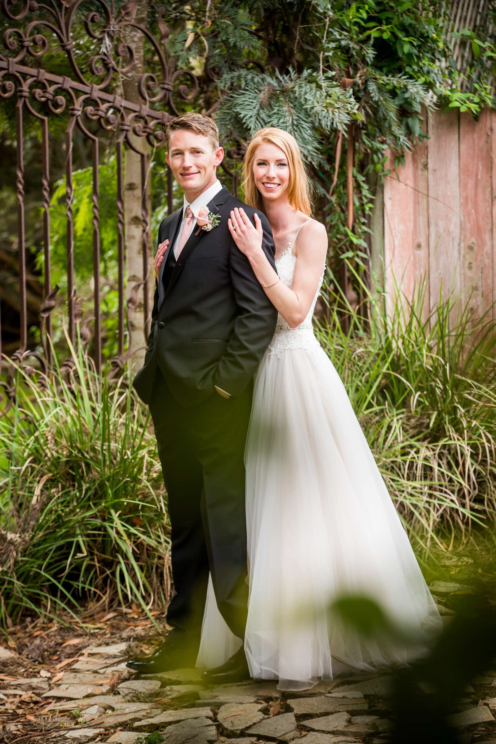 Garden, Rustic photo, Formal Portrait at Twin Oaks House & Gardens Wedding Estate Wedding, Madeline and Mike Wedding Photo #16 by True Photography