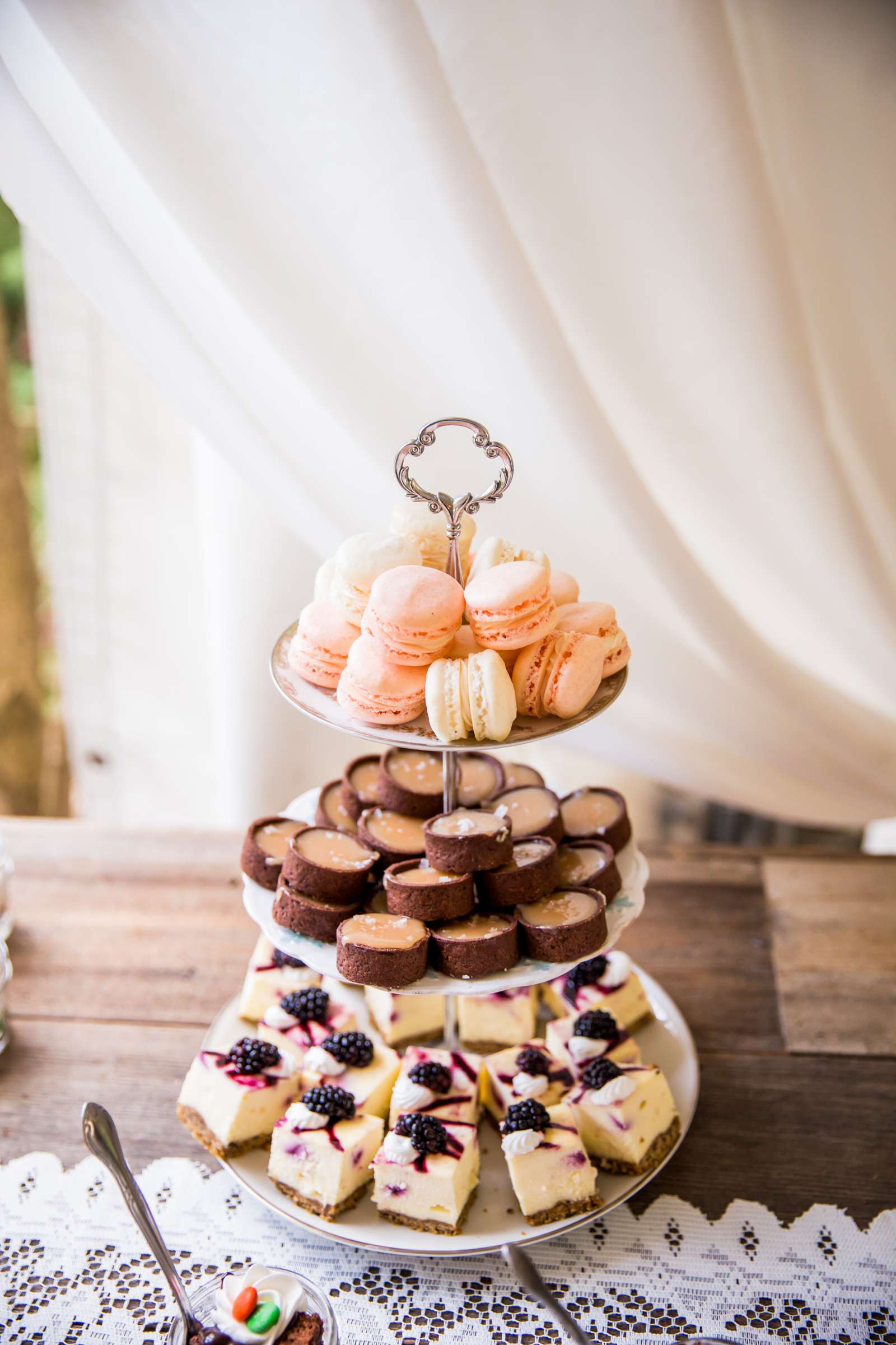 Dessert Table at Twin Oaks House & Gardens Wedding Estate Wedding, Madeline and Mike Wedding Photo #165 by True Photography