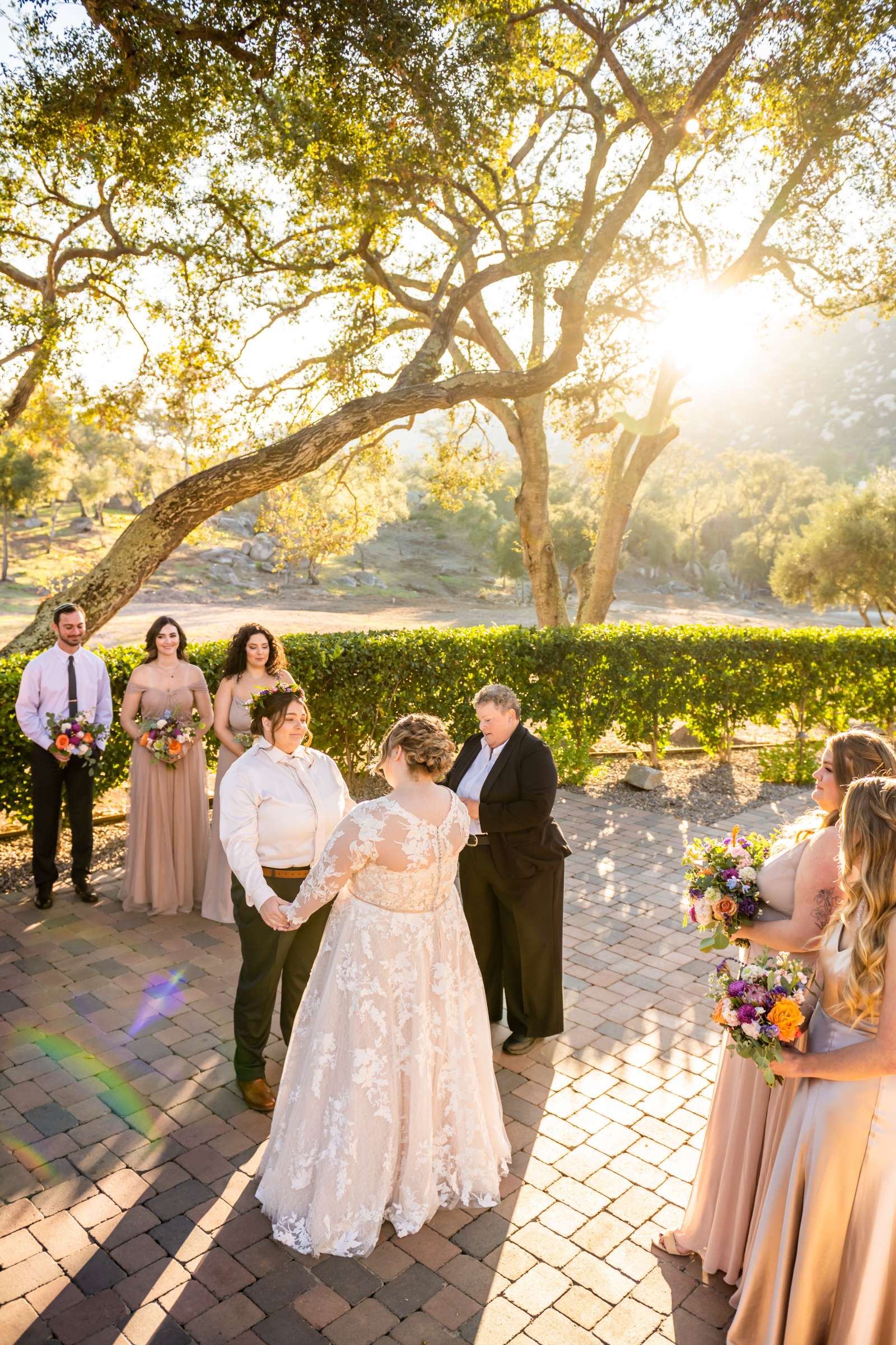 Mt Woodson Castle Wedding coordinated by Personal Touch Dining, Courtney and Aly Wedding Photo #83 by True Photography