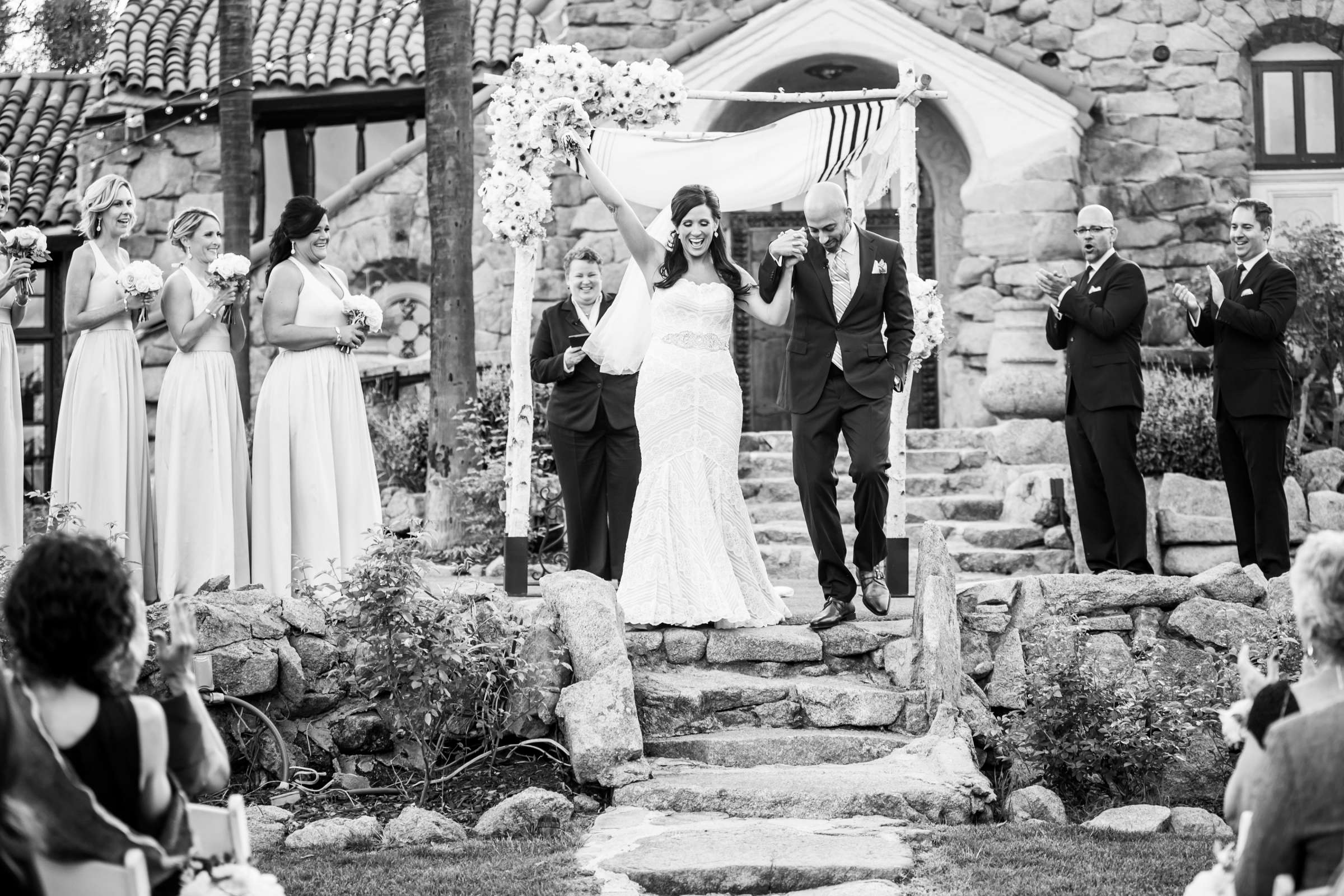 Mt Woodson Castle Wedding coordinated by Personal Touch Dining, Stephanie and Richard Wedding Photo #67 by True Photography