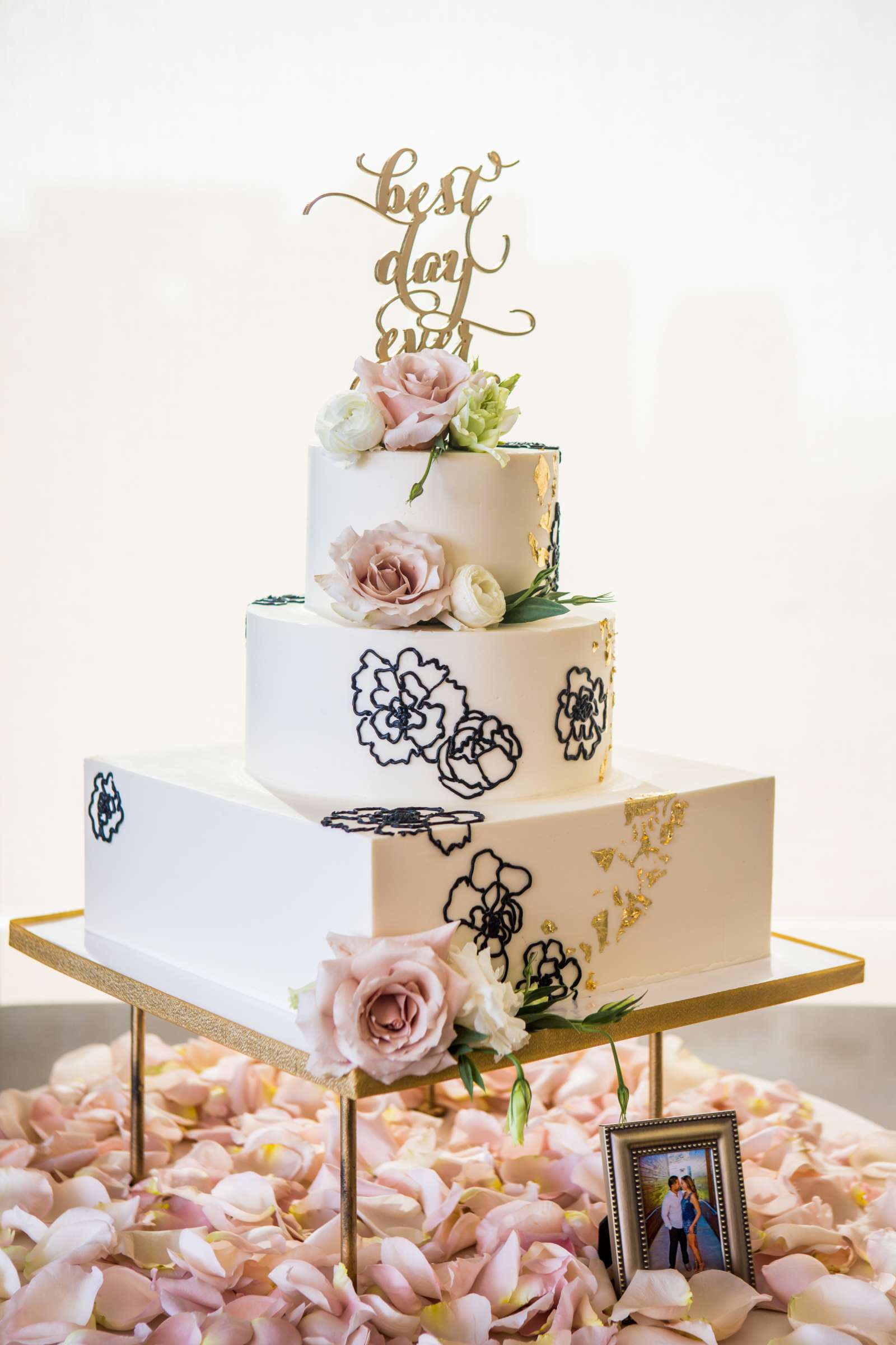 Cake at The Ultimate Skybox Wedding, Samantha and Daniel Wedding Photo #79 by True Photography