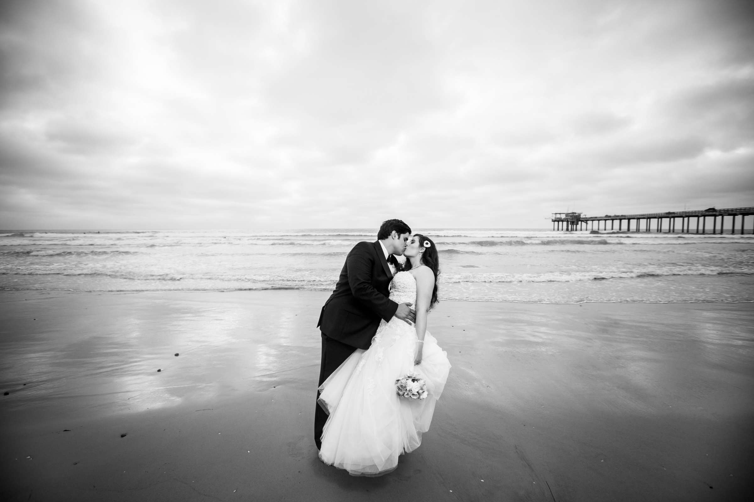 Scripps Seaside Forum Wedding coordinated by First Comes Love Weddings & Events, Lara and Jose Wedding Photo #2 by True Photography