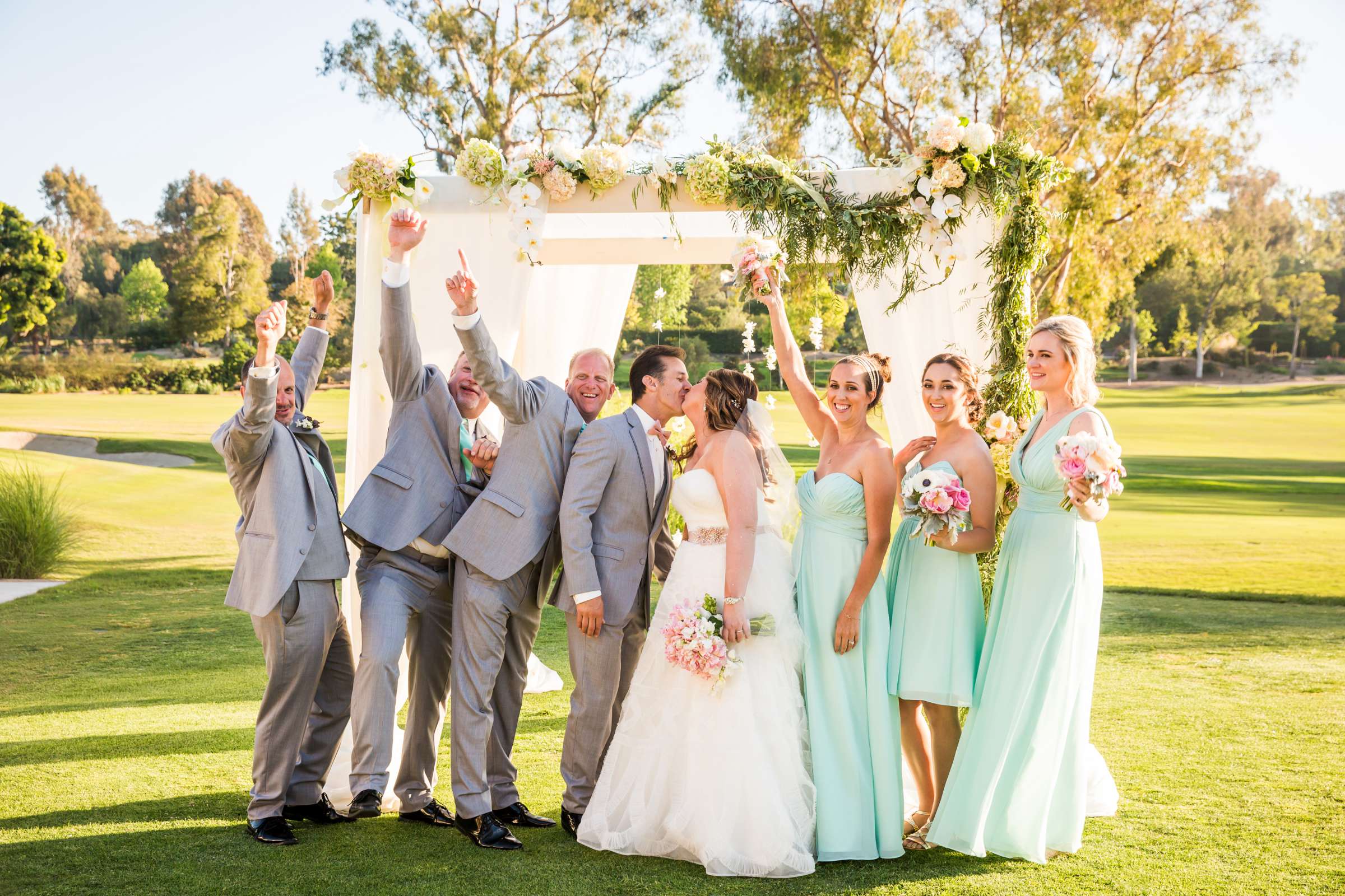 Rancho Santa Fe Golf Club Wedding coordinated by Monarch Weddings, Carolynn and Jon Wedding Photo #16 by True Photography