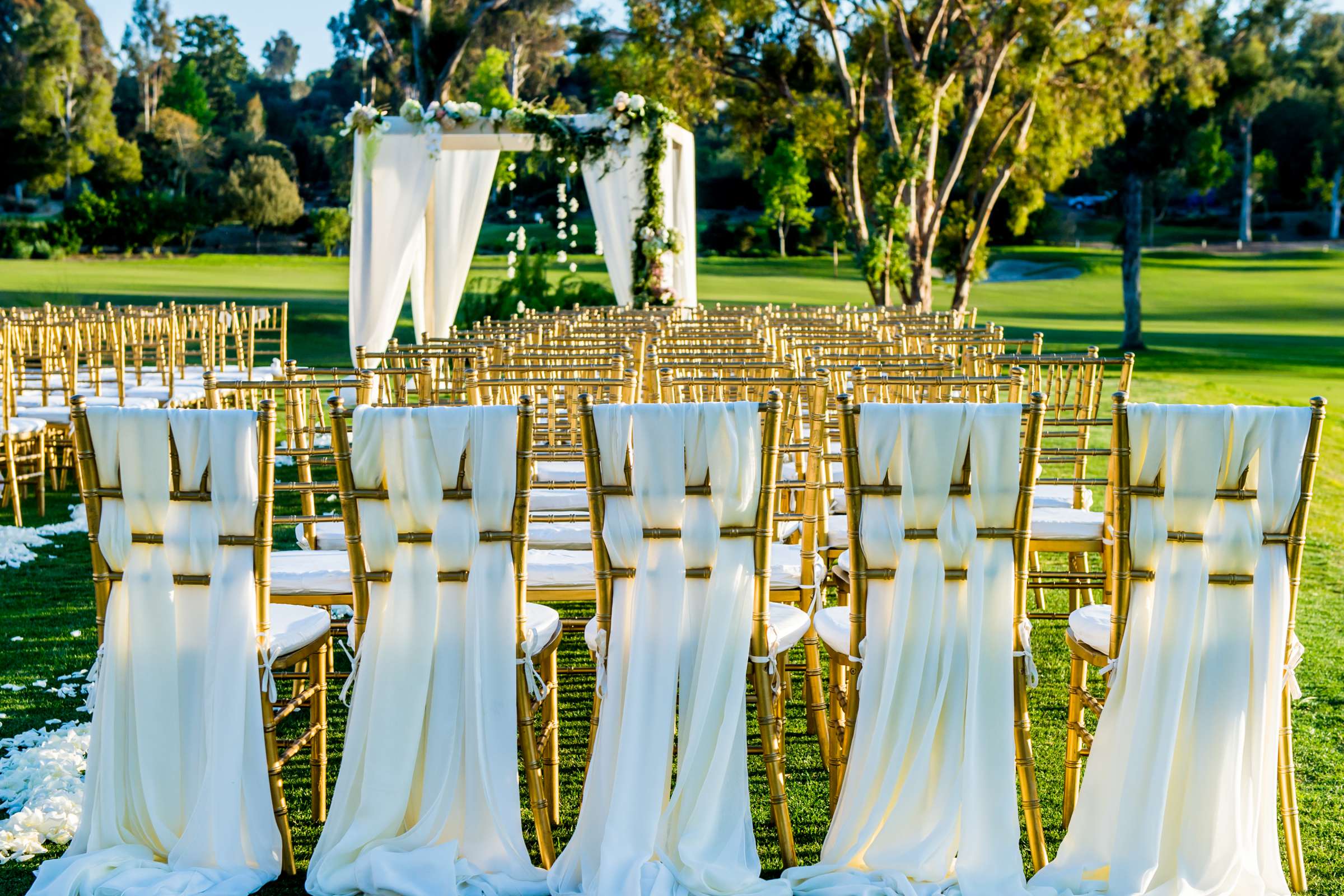 Details, Ceremony at Rancho Santa Fe Golf Club Wedding coordinated by Monarch Weddings, Carolynn and Jon Wedding Photo #139 by True Photography