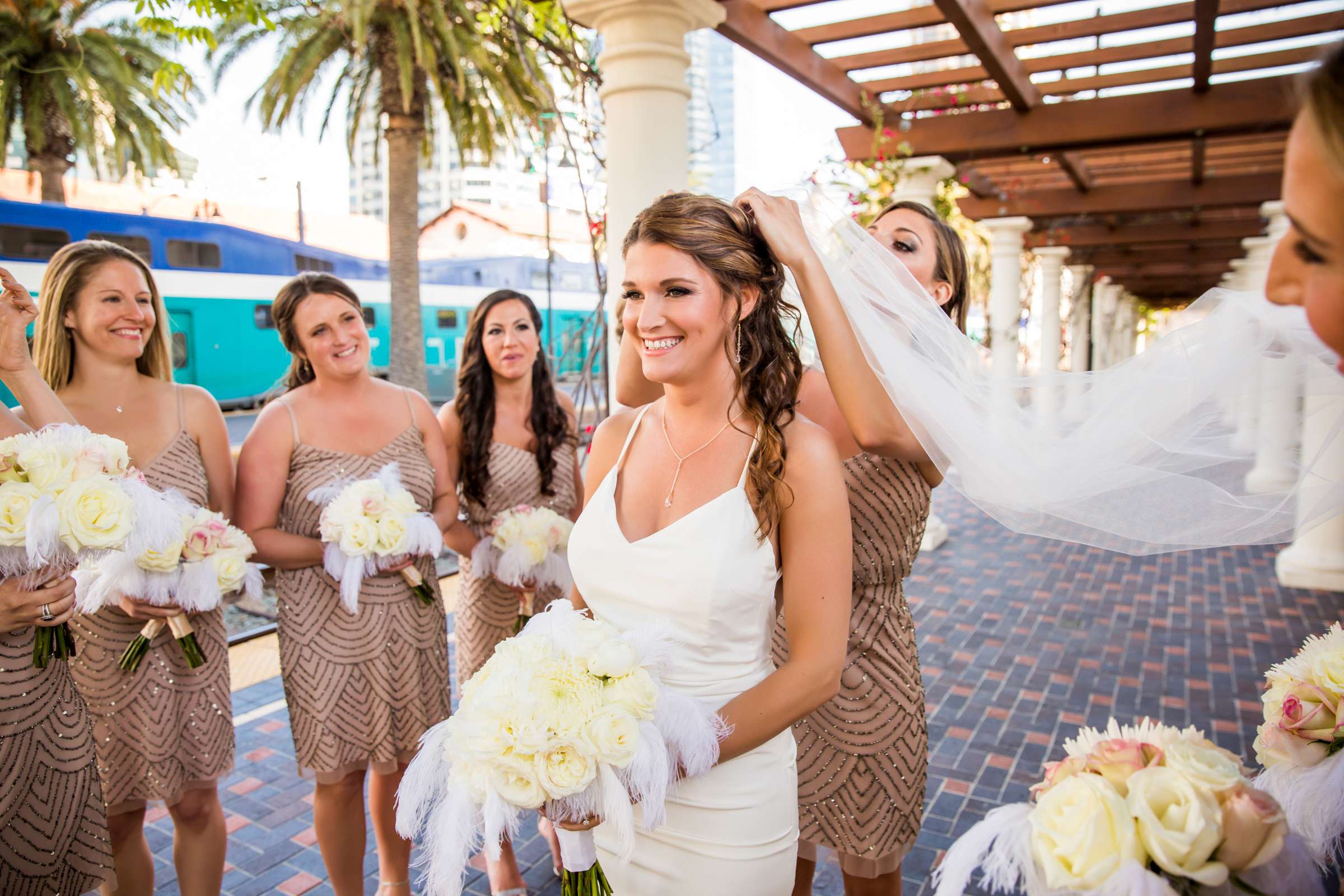 Port Pavilion on Broadway Pier Wedding coordinated by SD Weddings by Gina, Janie and Sean Wedding Photo #53 by True Photography