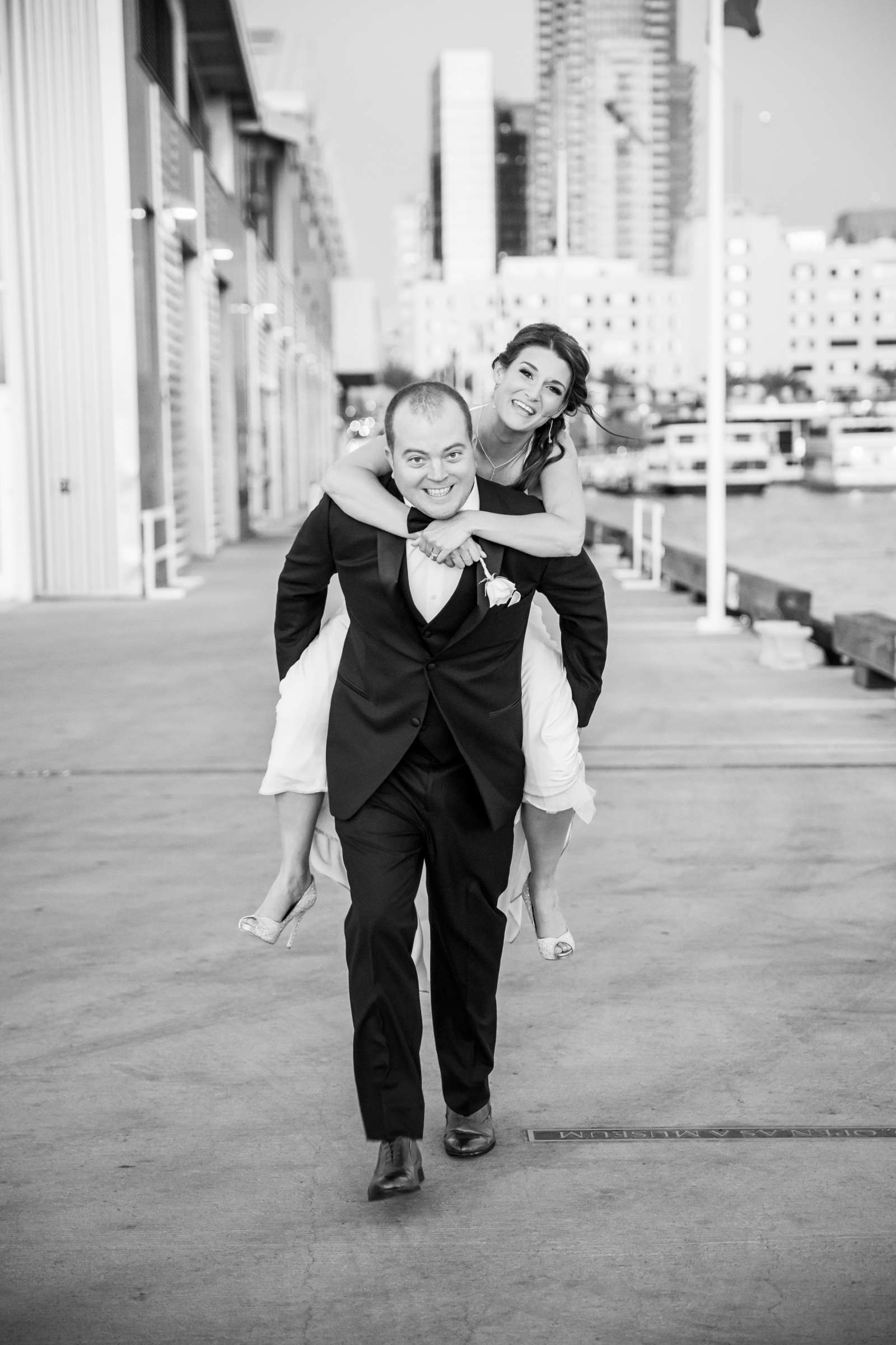 Port Pavilion on Broadway Pier Wedding coordinated by SD Weddings by Gina, Janie and Sean Wedding Photo #7 by True Photography
