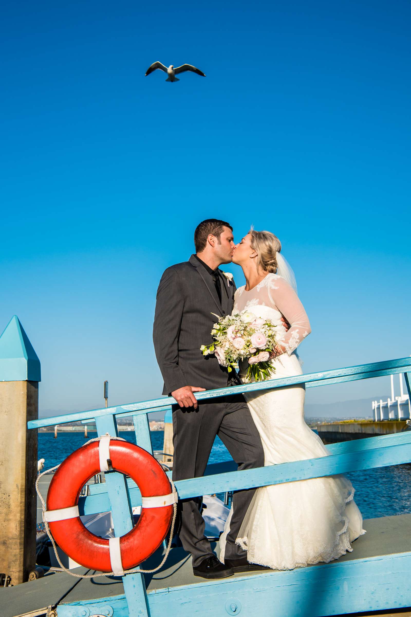 Coronado Cays Yacht Club Wedding coordinated by Creative Affairs Inc, Carylie and Kasey Wedding Photo #1 by True Photography