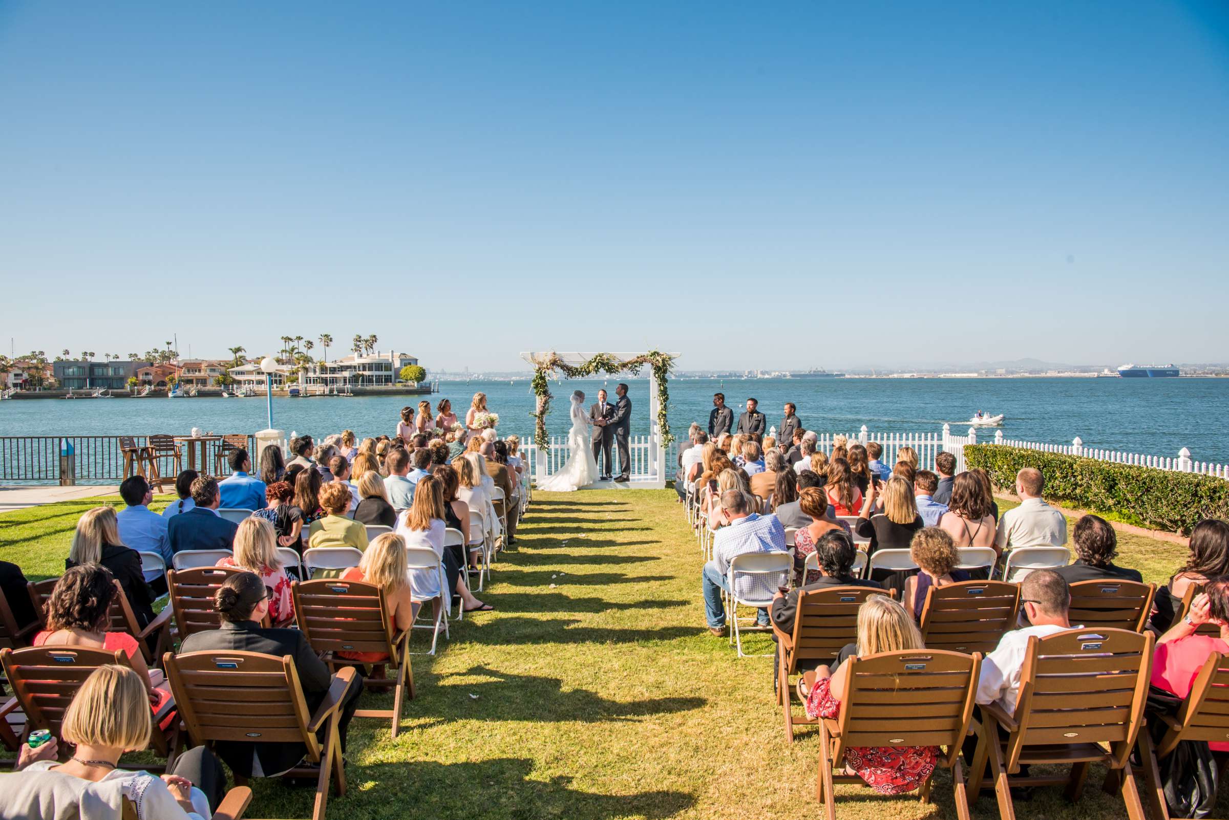 Coronado Cays Yacht Club Wedding coordinated by Creative Affairs Inc, Carylie and Kasey Wedding Photo #51 by True Photography