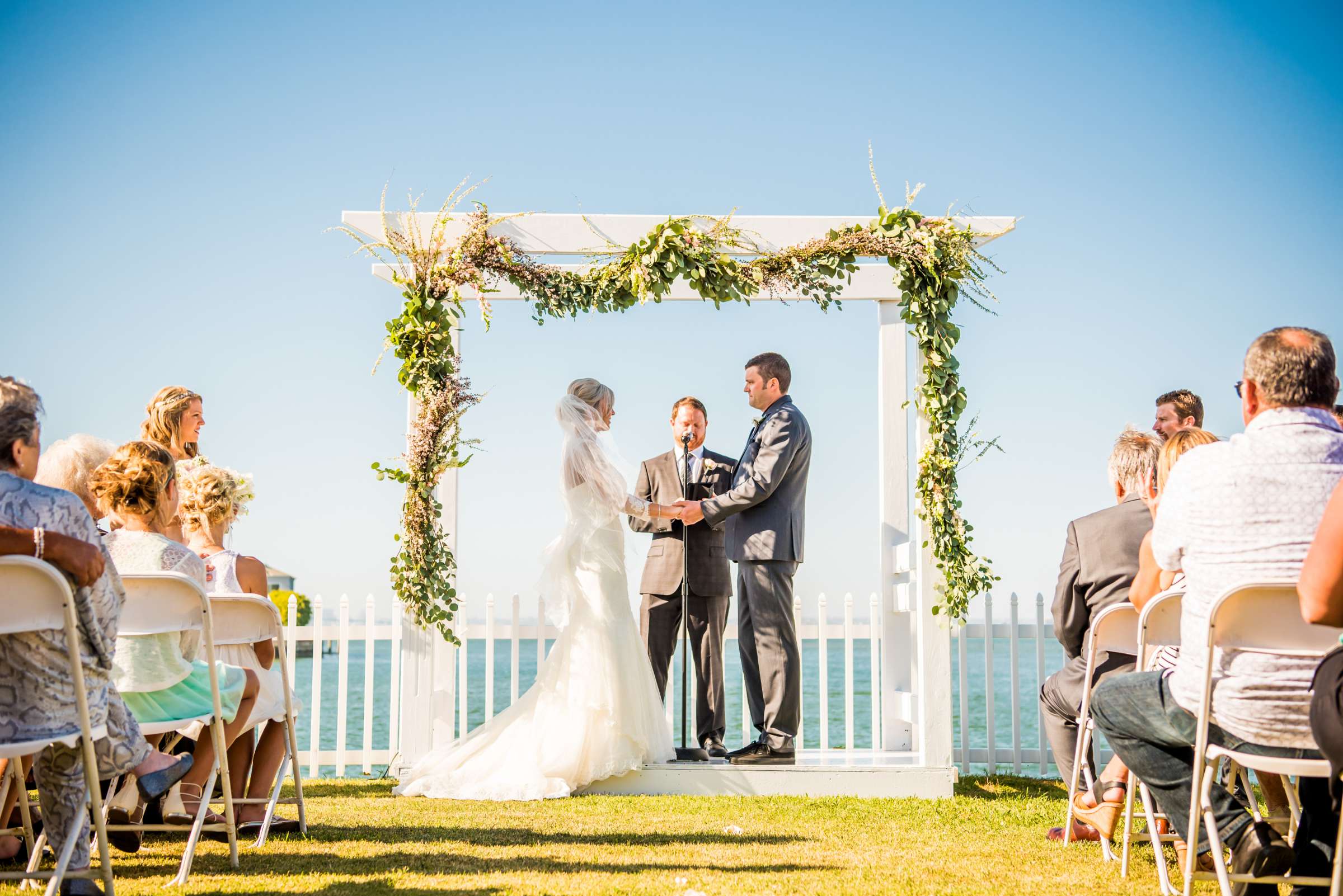 Coronado Cays Yacht Club Wedding coordinated by Creative Affairs Inc, Carylie and Kasey Wedding Photo #53 by True Photography