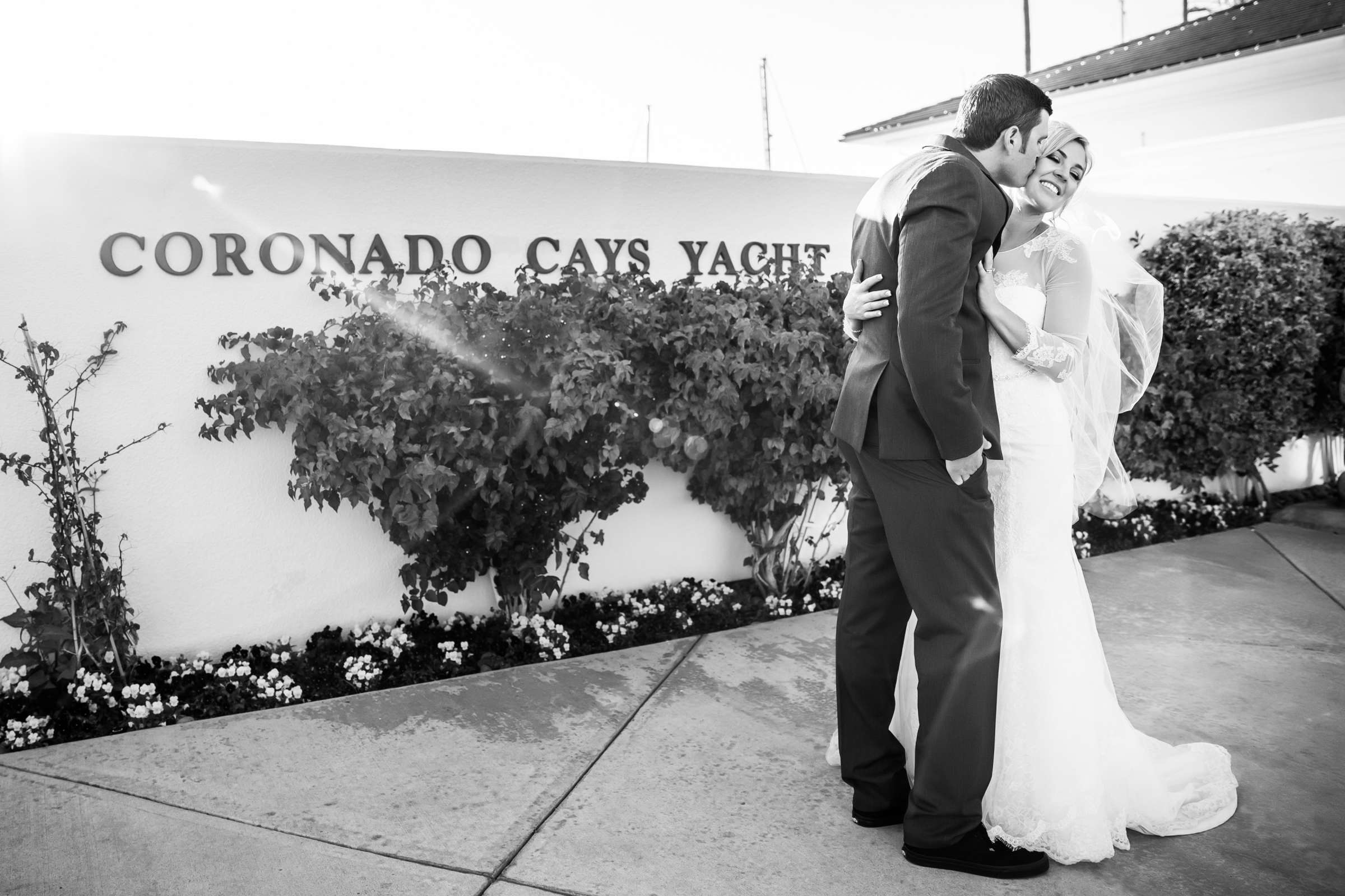 Coronado Cays Yacht Club Wedding coordinated by Creative Affairs Inc, Carylie and Kasey Wedding Photo #71 by True Photography