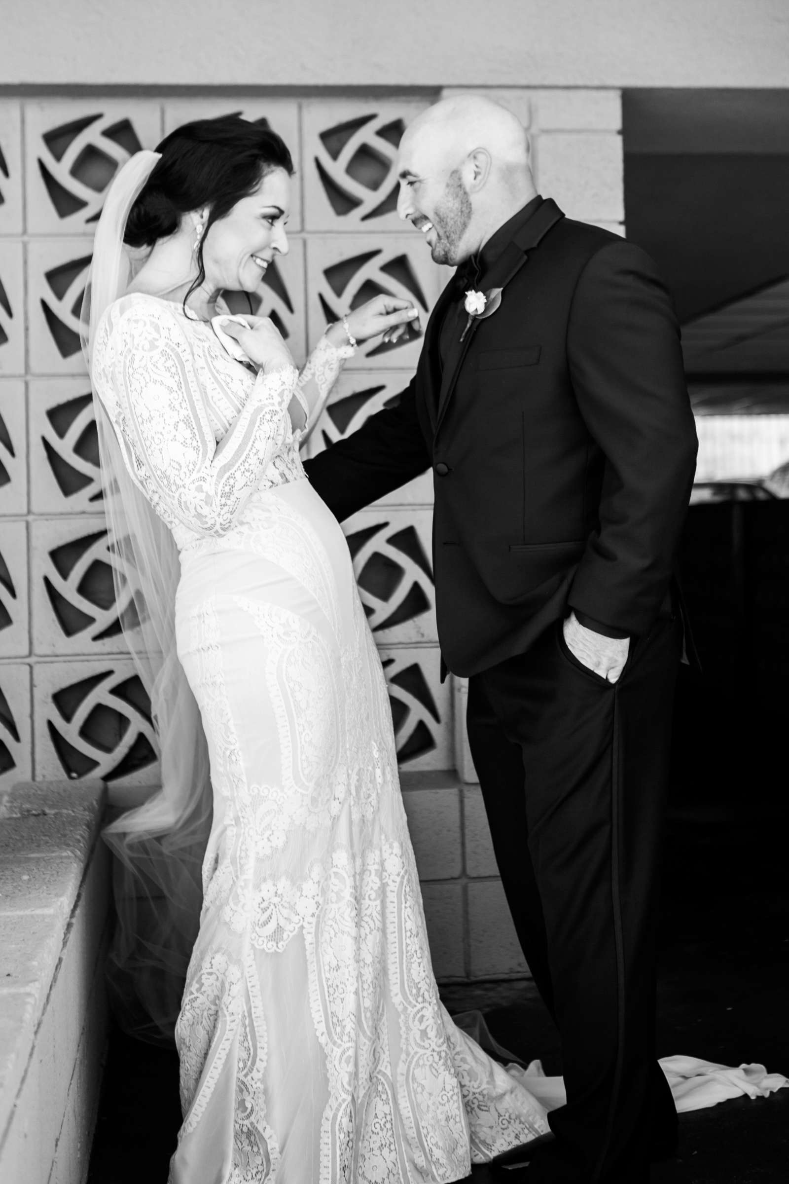 La Jolla Cove Rooftop Wedding, Melanie and Bradley Wedding Photo #36 by True Photography