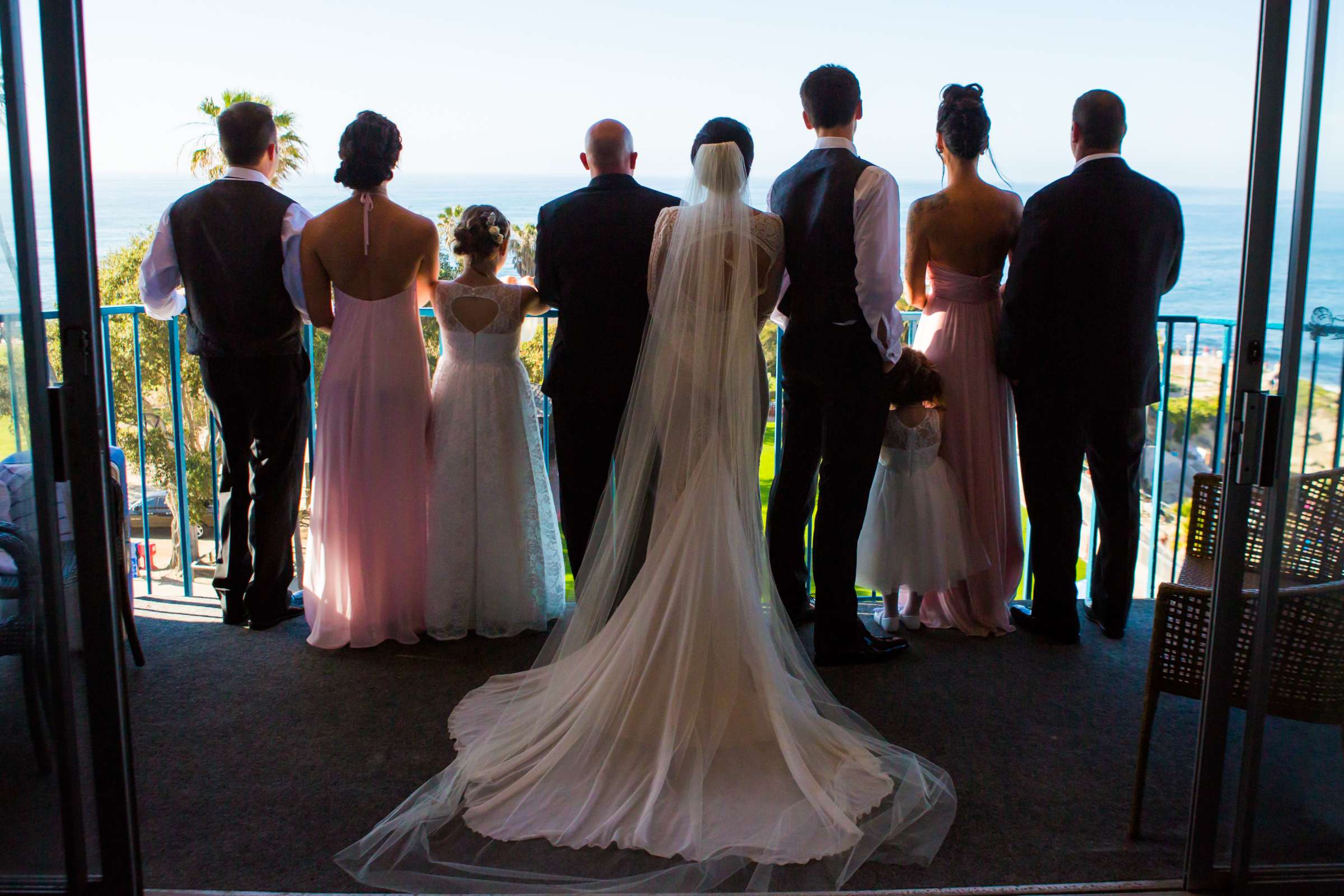 La Jolla Cove Rooftop Wedding, Melanie and Bradley Wedding Photo #45 by True Photography