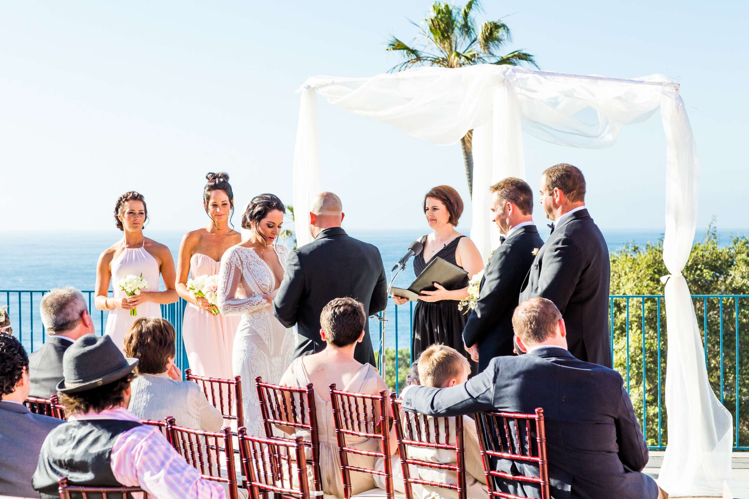 La Jolla Cove Rooftop Wedding, Melanie and Bradley Wedding Photo #59 by True Photography