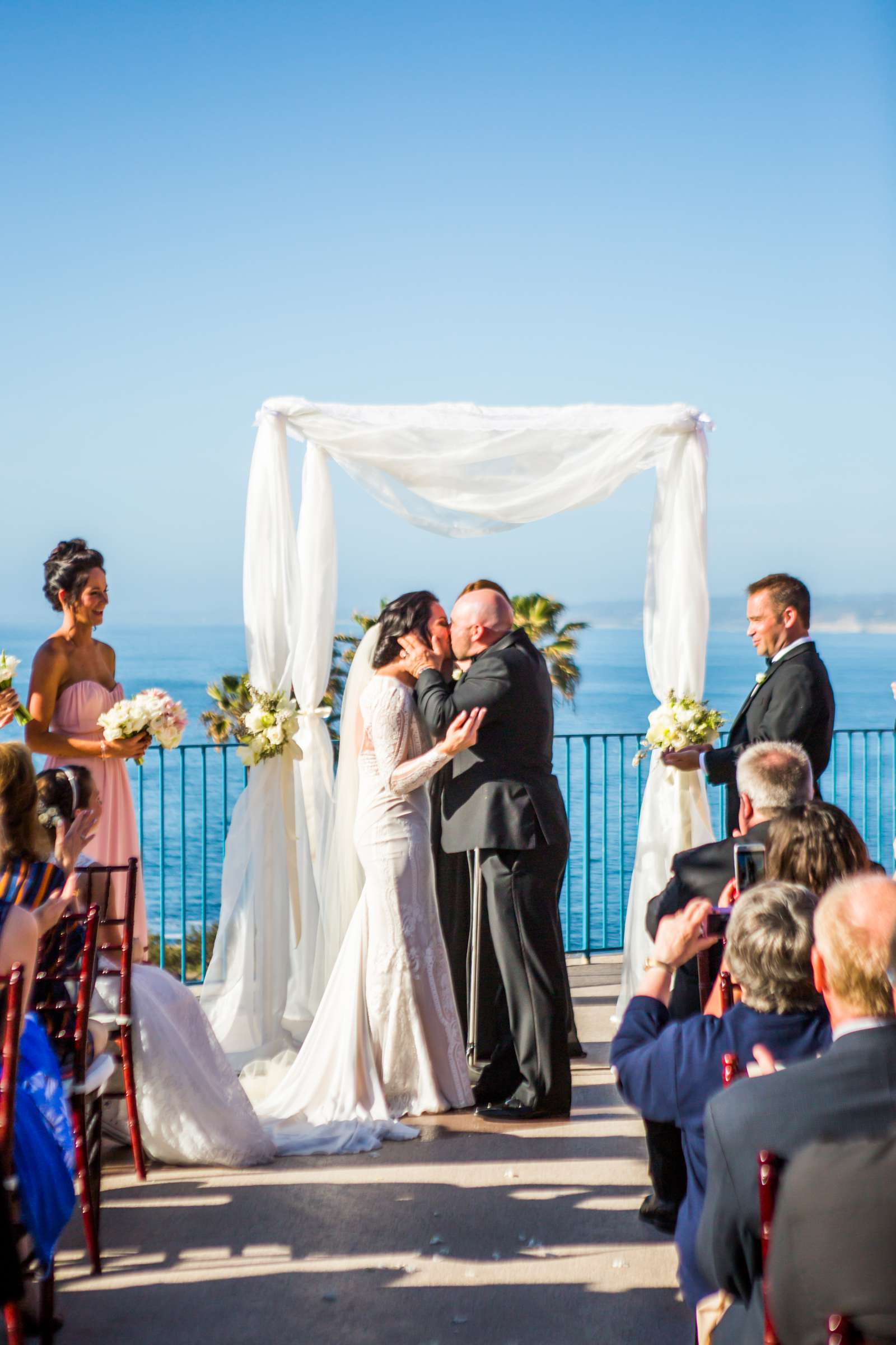 La Jolla Cove Rooftop Wedding, Melanie and Bradley Wedding Photo #60 by True Photography