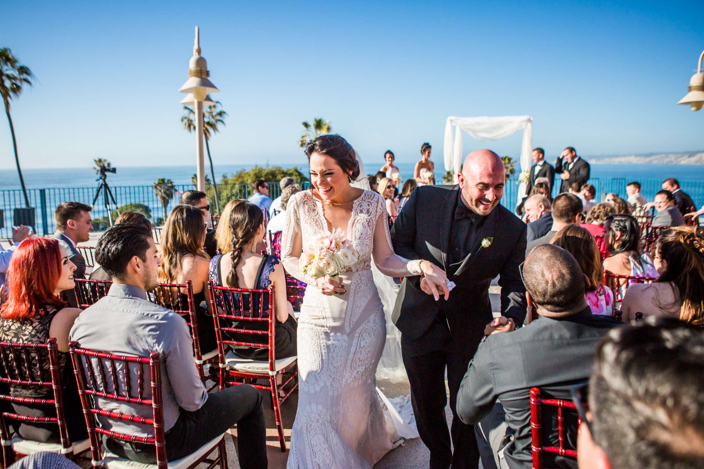 La Jolla Cove Rooftop Wedding, Melanie and Bradley Wedding Photo #61 by True Photography