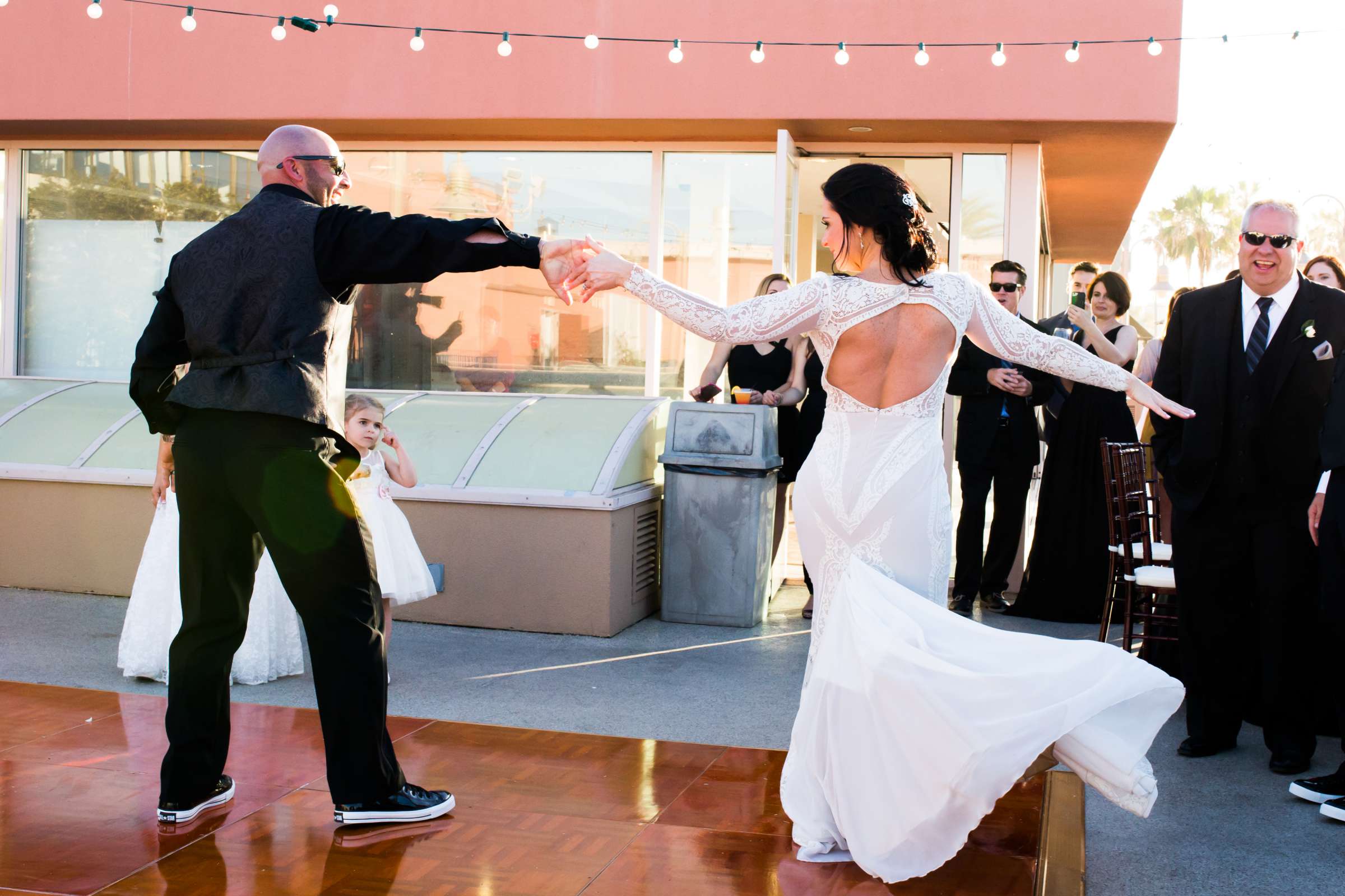 La Jolla Cove Rooftop Wedding, Melanie and Bradley Wedding Photo #66 by True Photography