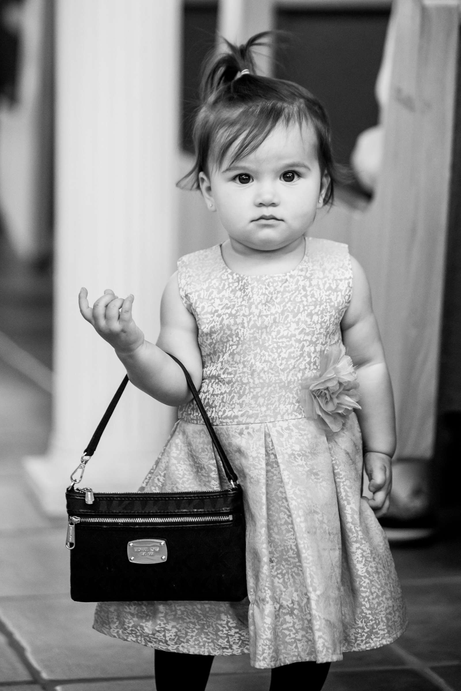 Flower Girl at Wedding, Analynn and Thomas Wedding Photo #2 by True Photography