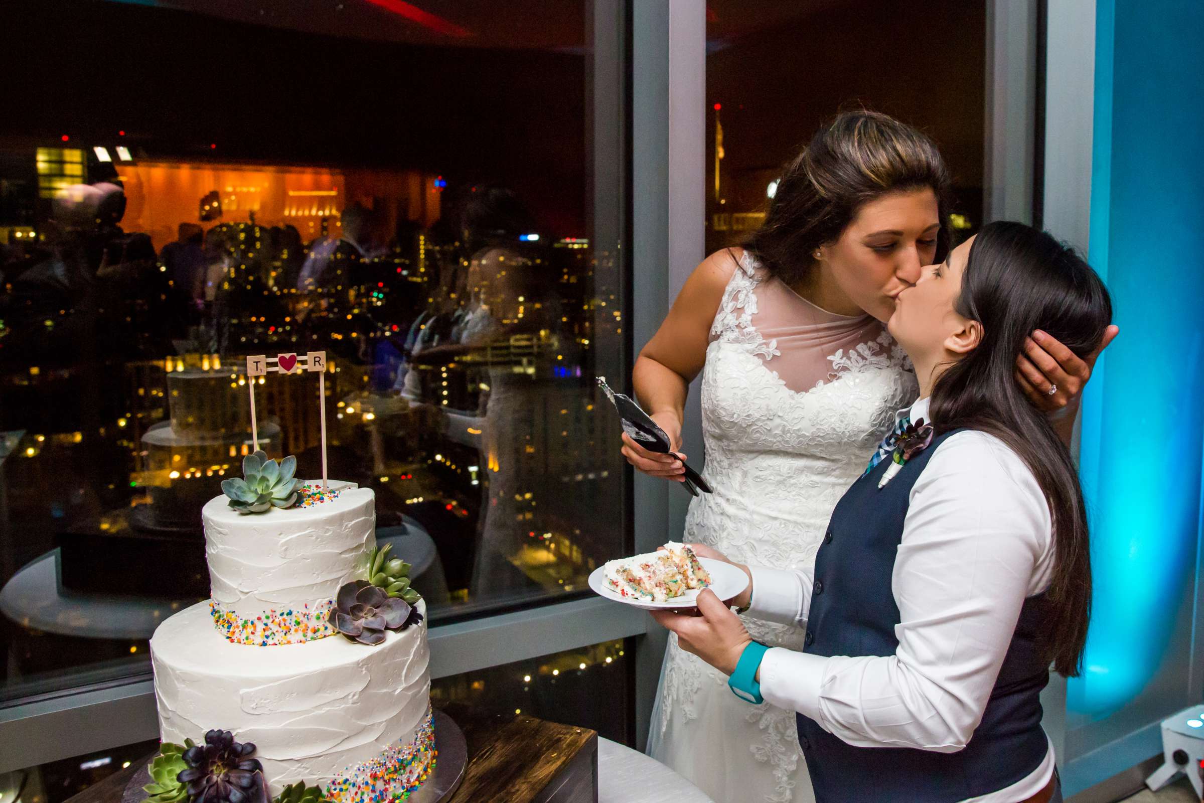 Ultimate Skybox Wedding, Taryn and Roxanne Wedding Photo #98 by True Photography