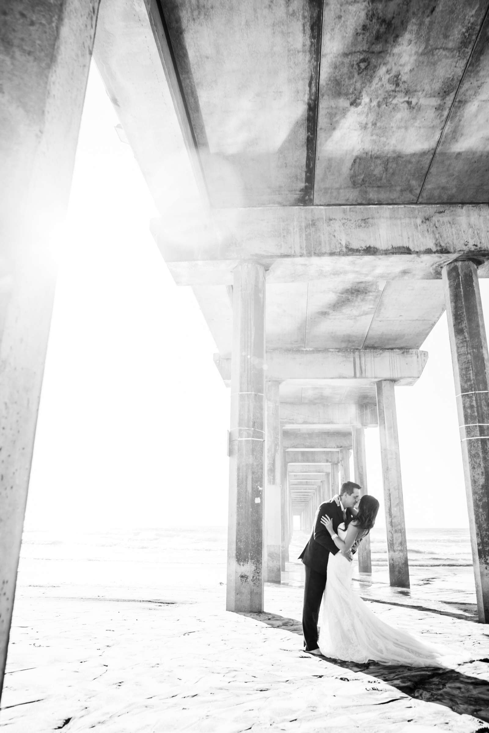 Scripps Seaside Forum Wedding coordinated by Luxe Special Events, Angela and Kyle Wedding Photo #80 by True Photography