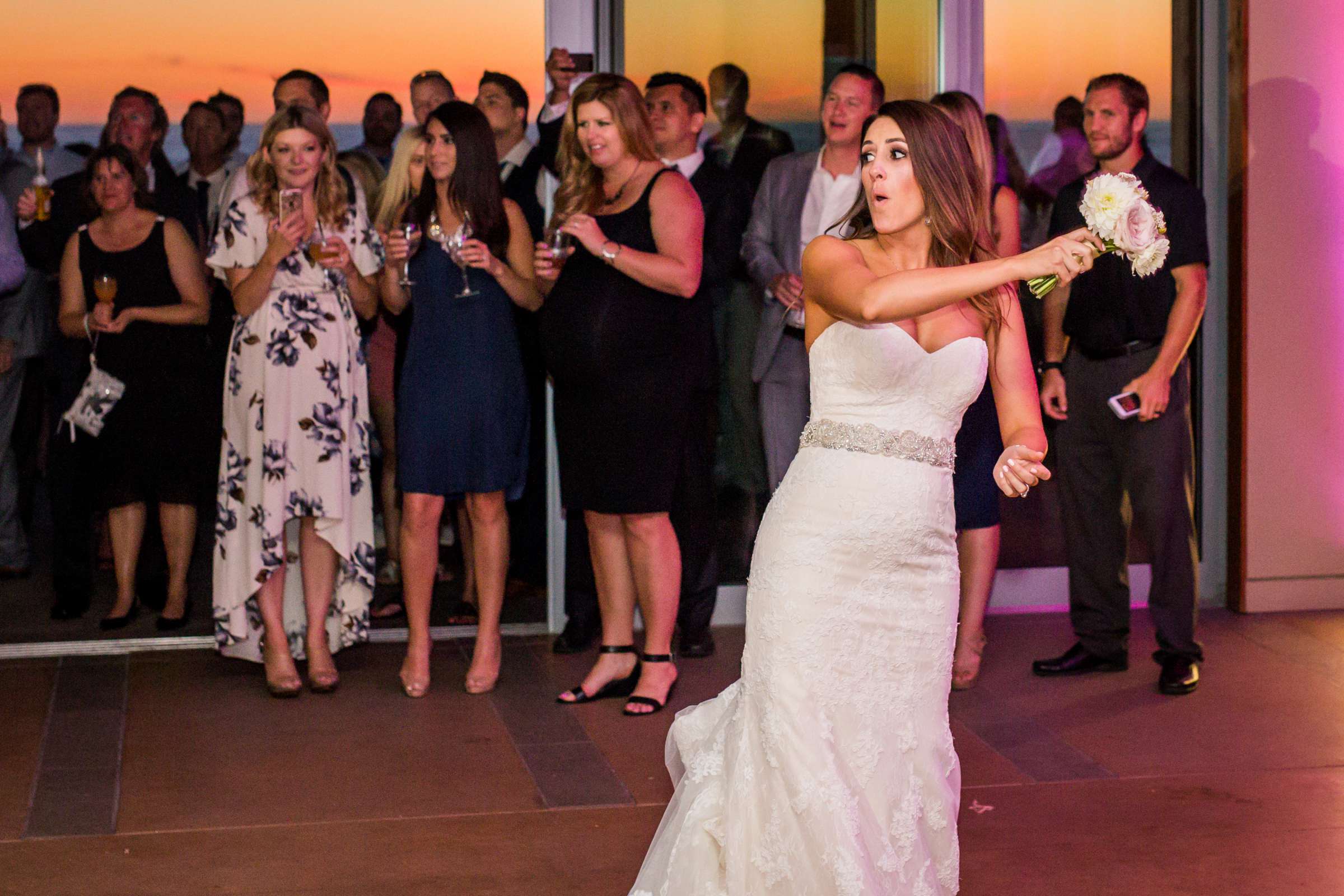 Scripps Seaside Forum Wedding coordinated by Luxe Special Events, Angela and Kyle Wedding Photo #108 by True Photography