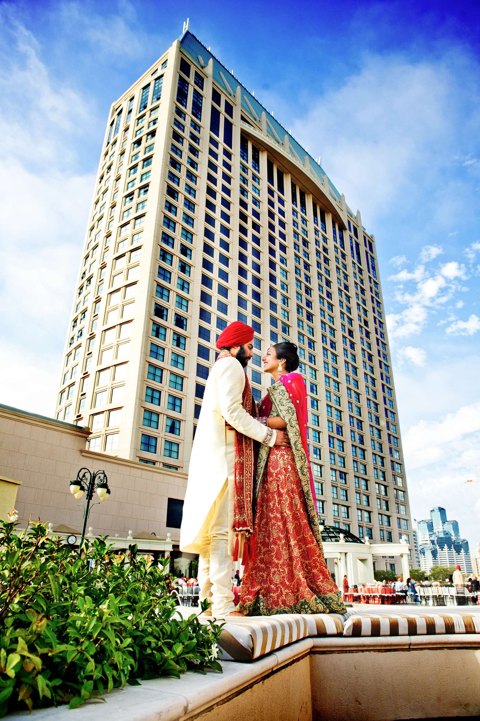 Manchester Grand Hyatt San Diego Wedding coordinated by Thomas Bui Lifestyle, Deepika and Jesse Wedding Photo #215985 by True Photography