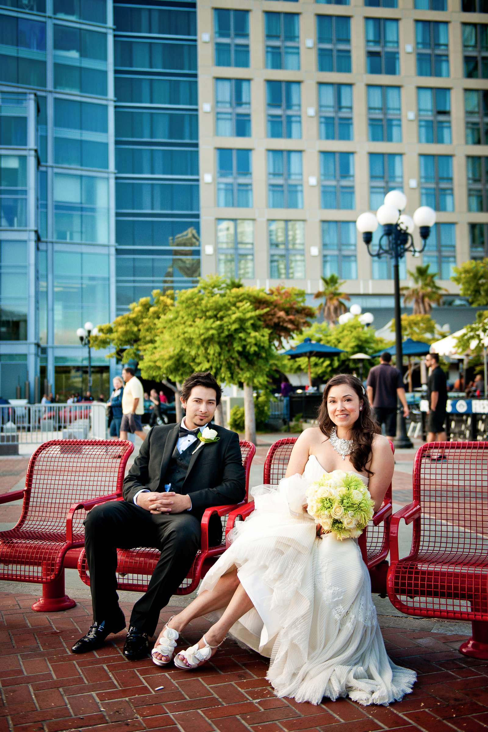 Hard Rock Hotel-San Diego Wedding coordinated by A Diamond Celebration, Honey and Armando Wedding Photo #217017 by True Photography