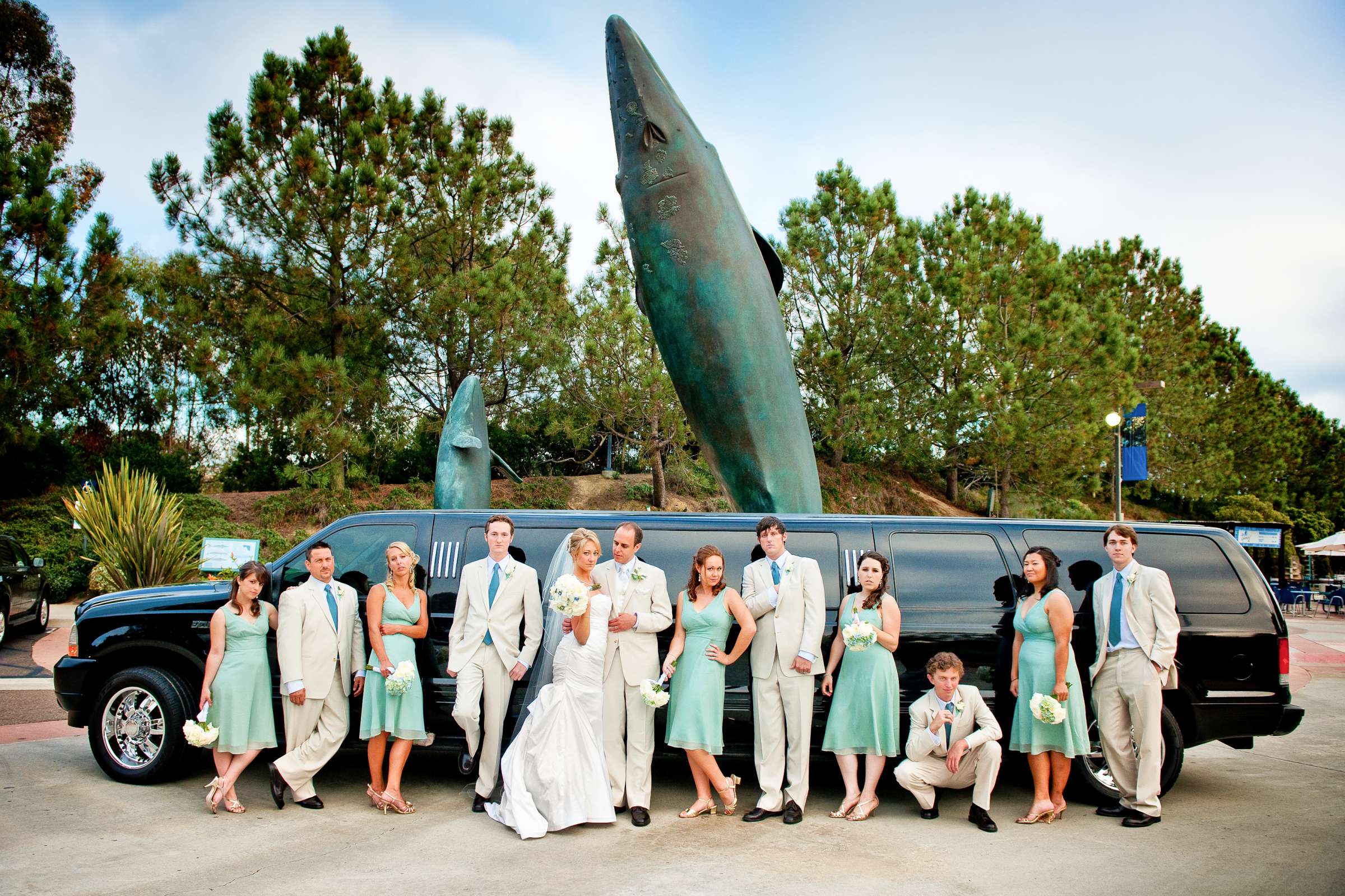 Birch Aquarium at Scripps Wedding coordinated by Bridal Bar, Jenny and Chris Wedding Photo #217487 by True Photography