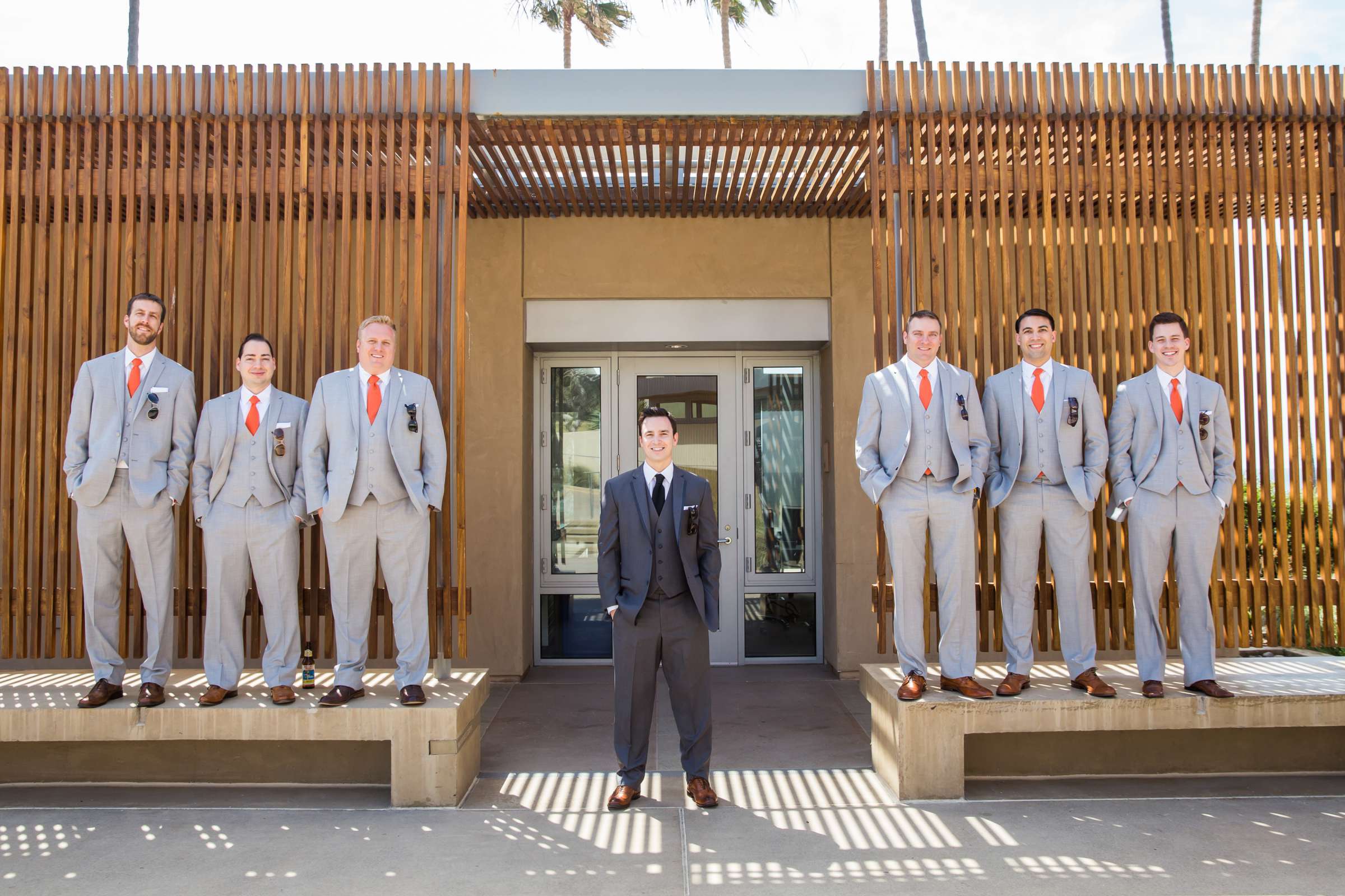 Scripps Seaside Forum Wedding coordinated by First Comes Love Weddings & Events, Katy and Adam Wedding Photo #14 by True Photography