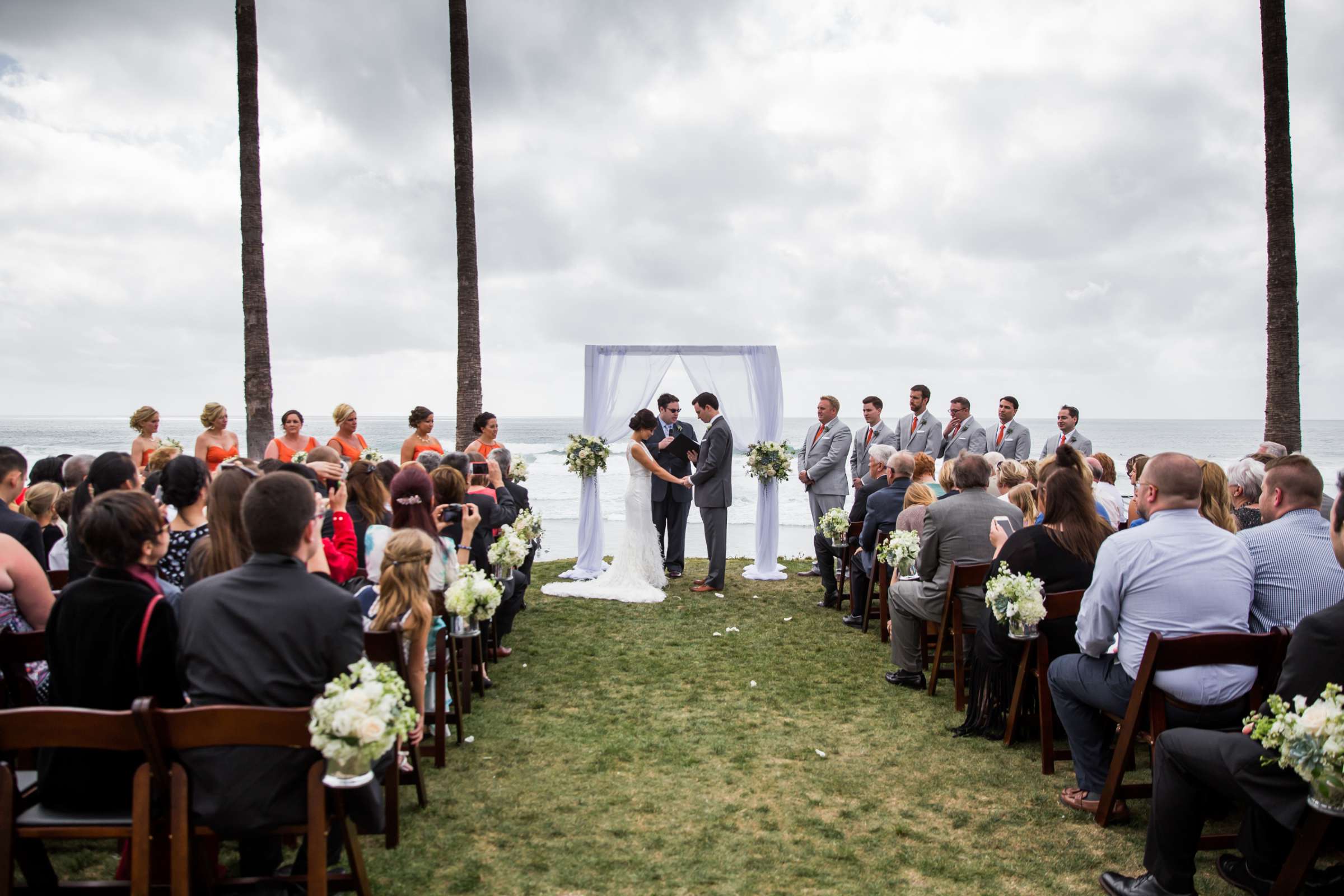 Scripps Seaside Forum Wedding coordinated by First Comes Love Weddings & Events, Katy and Adam Wedding Photo #44 by True Photography