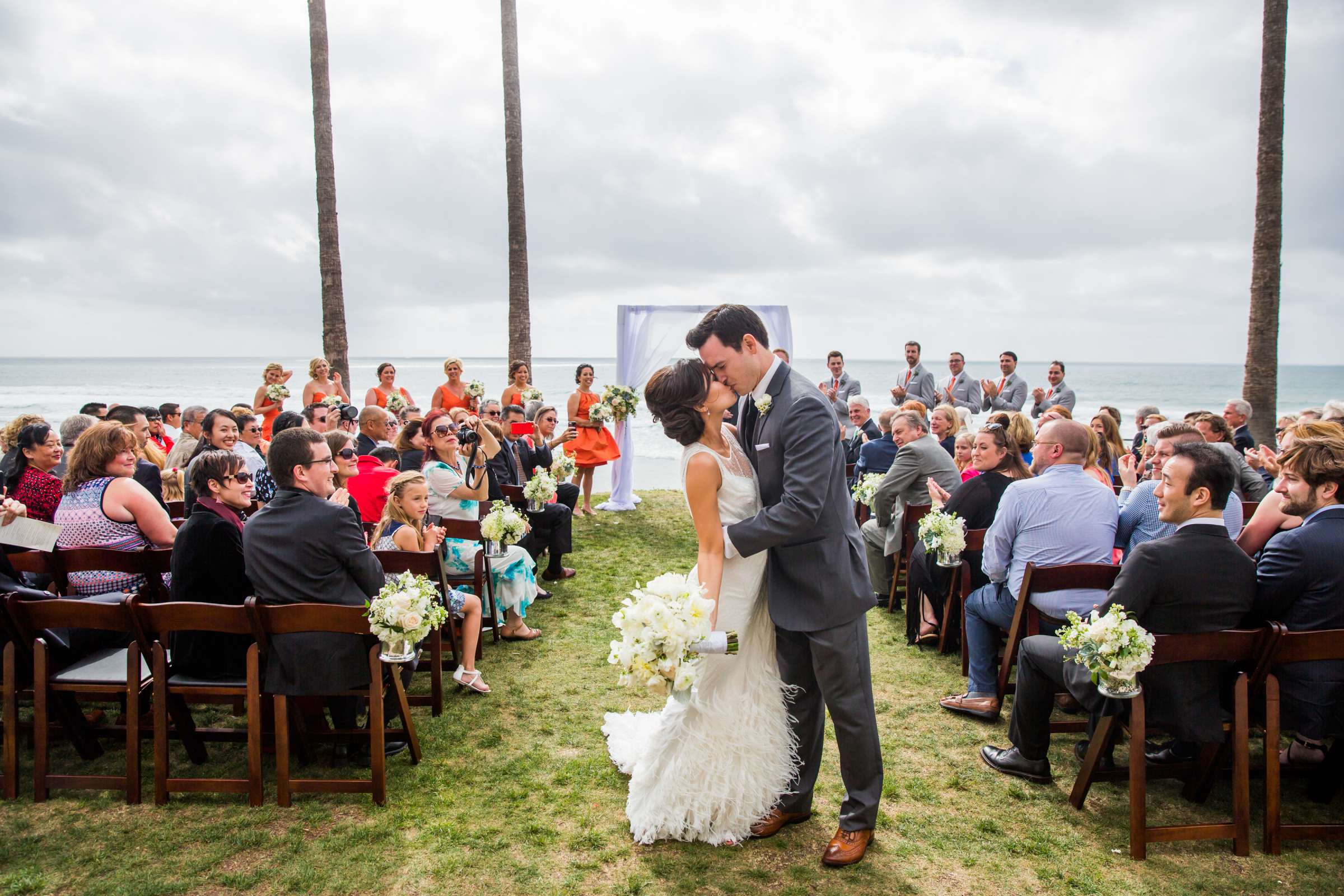 Scripps Seaside Forum Wedding coordinated by First Comes Love Weddings & Events, Katy and Adam Wedding Photo #62 by True Photography