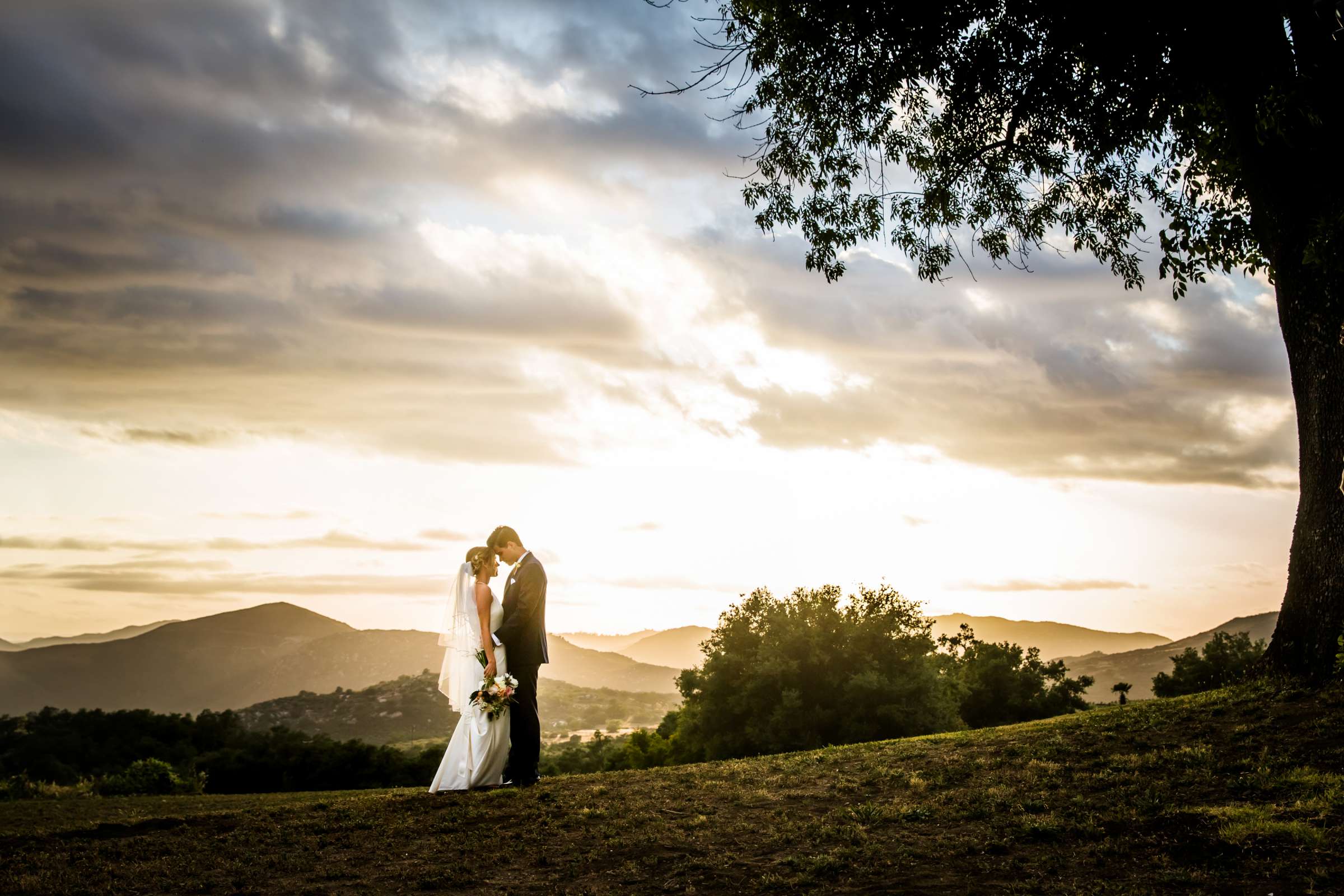 Mountains, Bride and Groom, Farm, Romantic moment at Condors Nest Ranch Wedding, Allison and Justin Wedding Photo #5 by True Photography