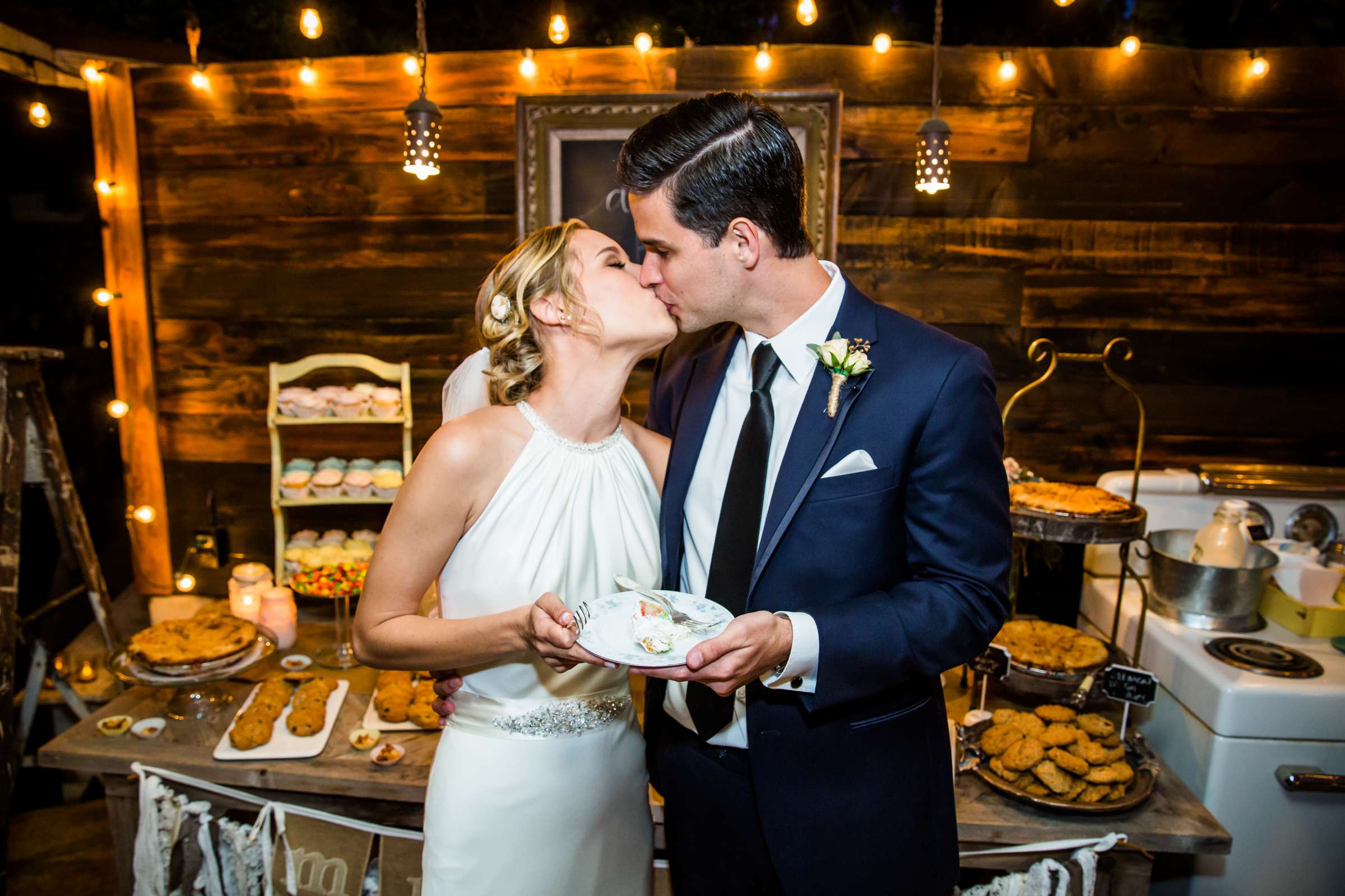 Cake Cutting, Rustic photo at Condors Nest Ranch Wedding, Allison and Justin Wedding Photo #103 by True Photography