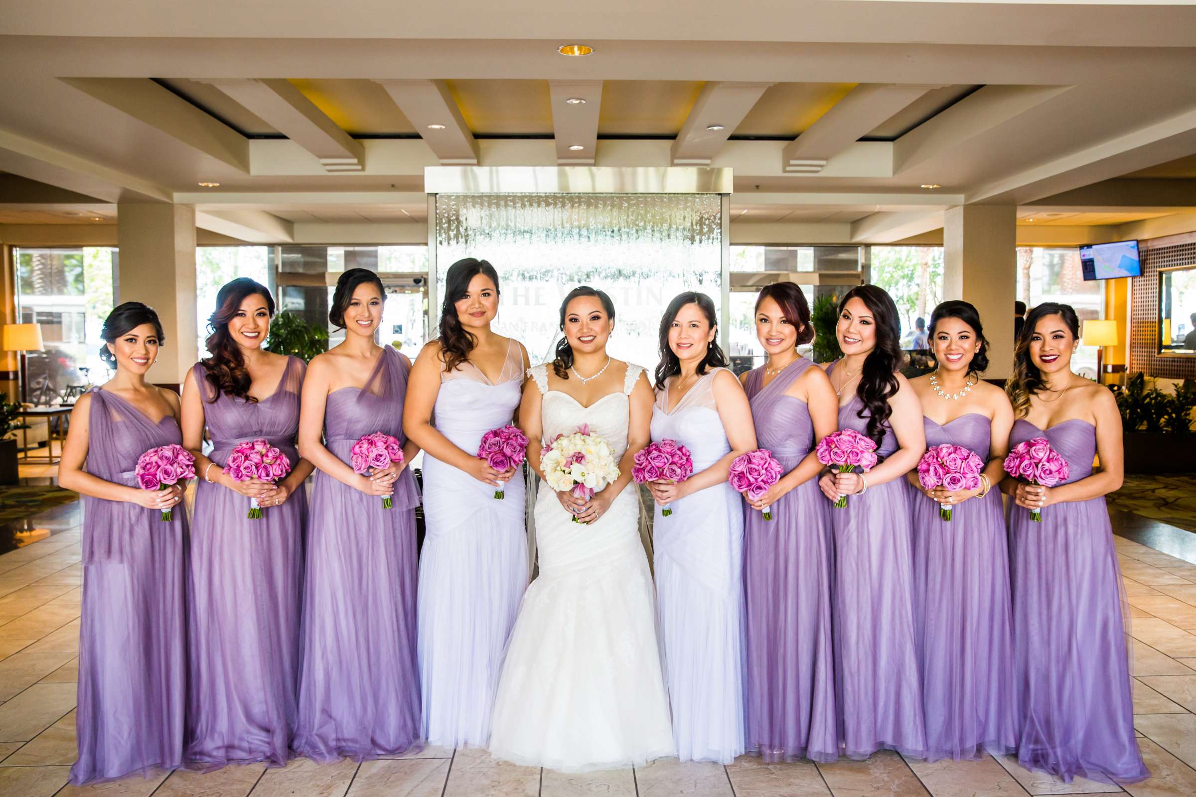 The Westin San Francisco Airport Wedding coordinated by Dreams on a Dime Events & Weddings, Katrina and Christopher Wedding Photo #9 by True Photography