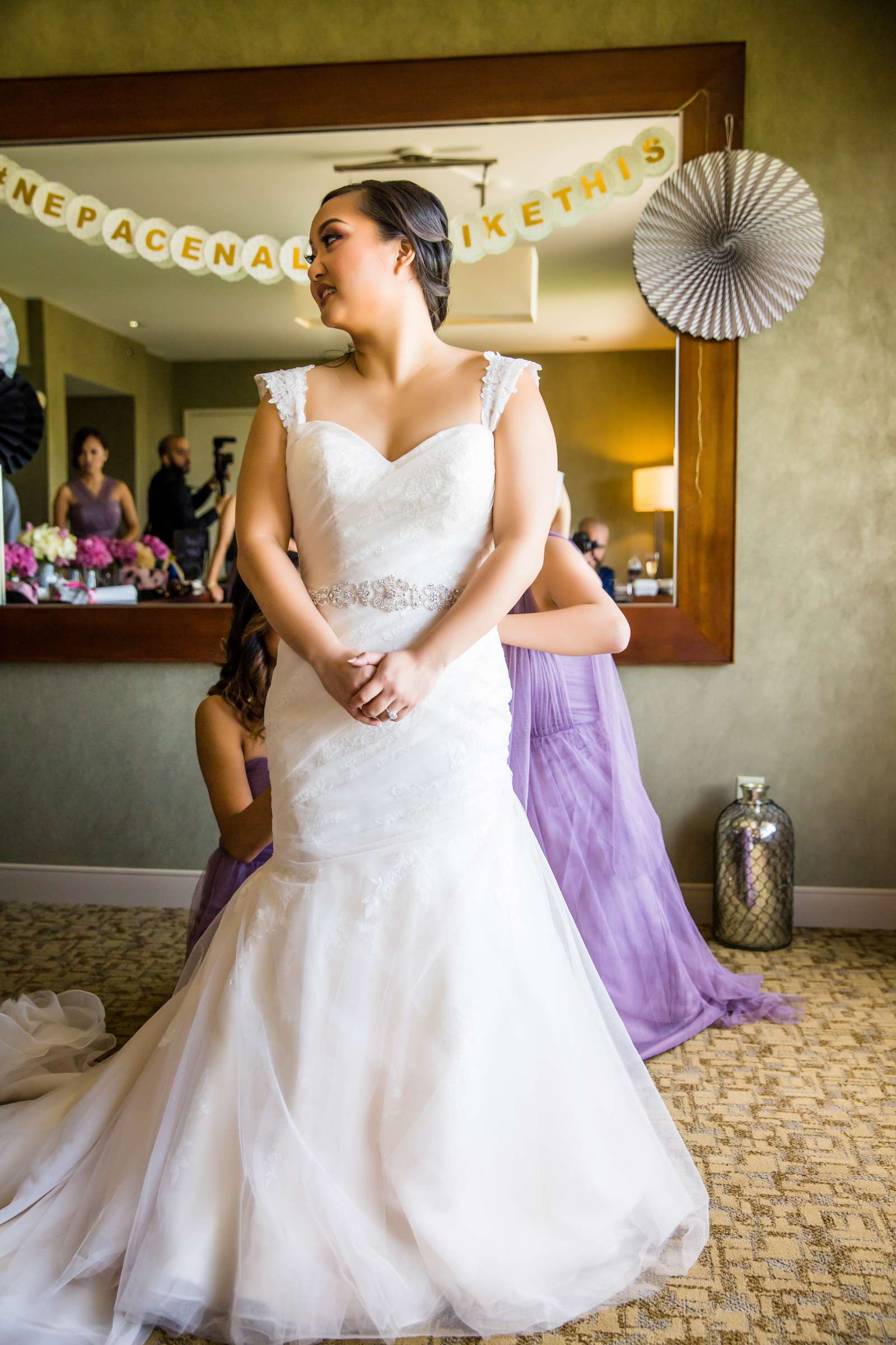 The Westin San Francisco Airport Wedding coordinated by Dreams on a Dime Events & Weddings, Katrina and Christopher Wedding Photo #36 by True Photography