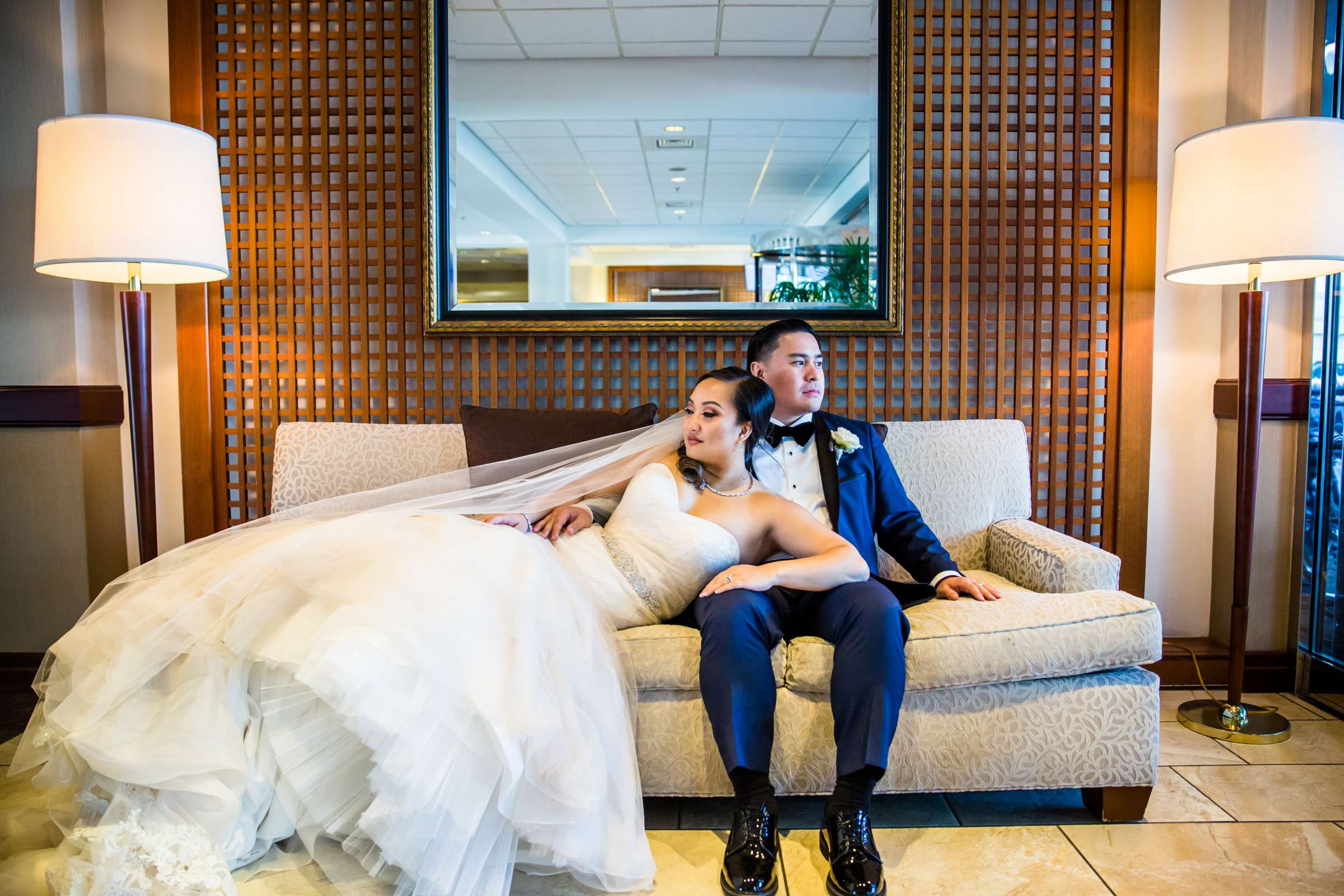 The Westin San Francisco Airport Wedding coordinated by Dreams on a Dime Events & Weddings, Katrina and Christopher Wedding Photo #111 by True Photography
