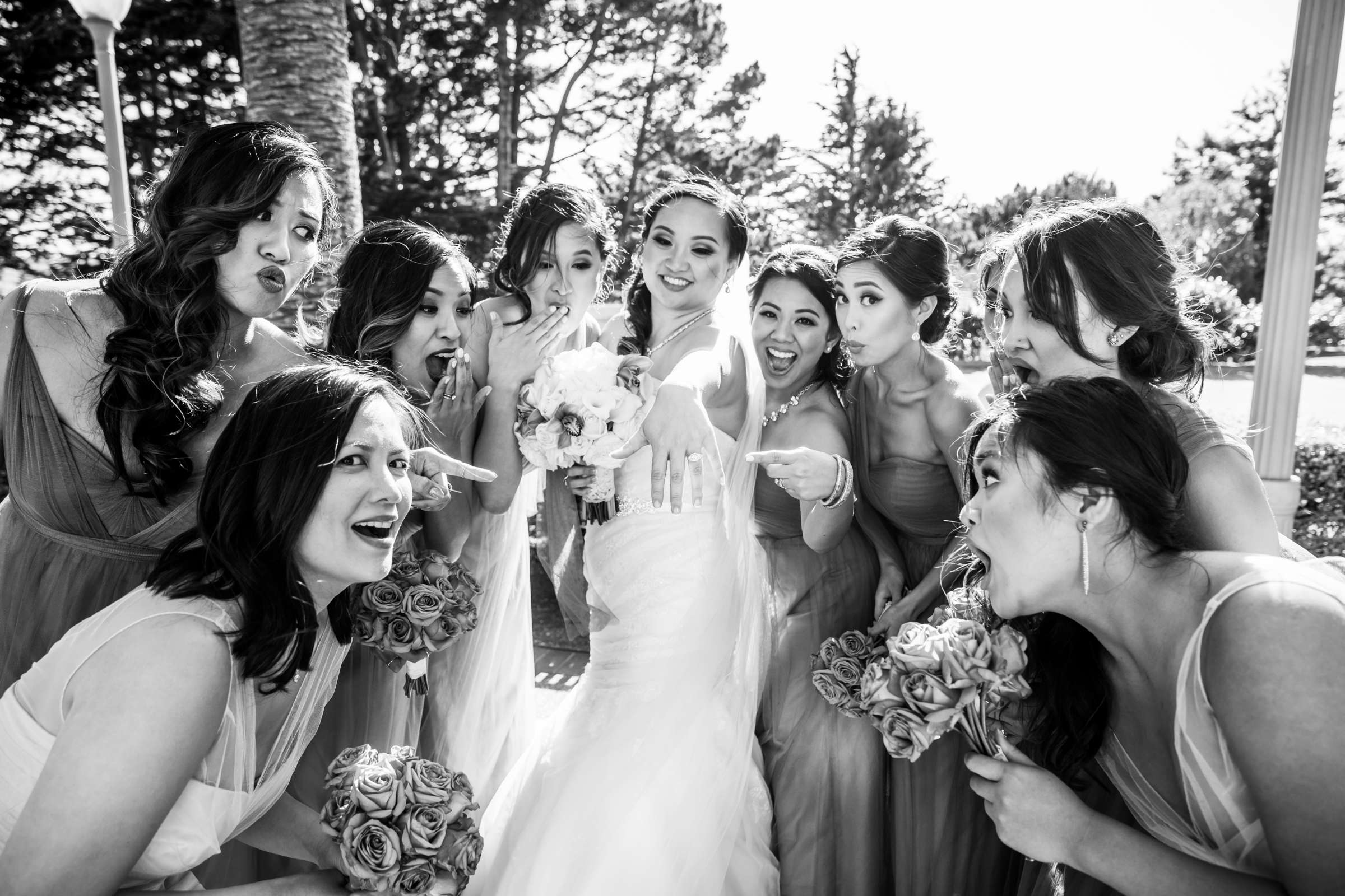 The Westin San Francisco Airport Wedding coordinated by Dreams on a Dime Events & Weddings, Katrina and Christopher Wedding Photo #118 by True Photography