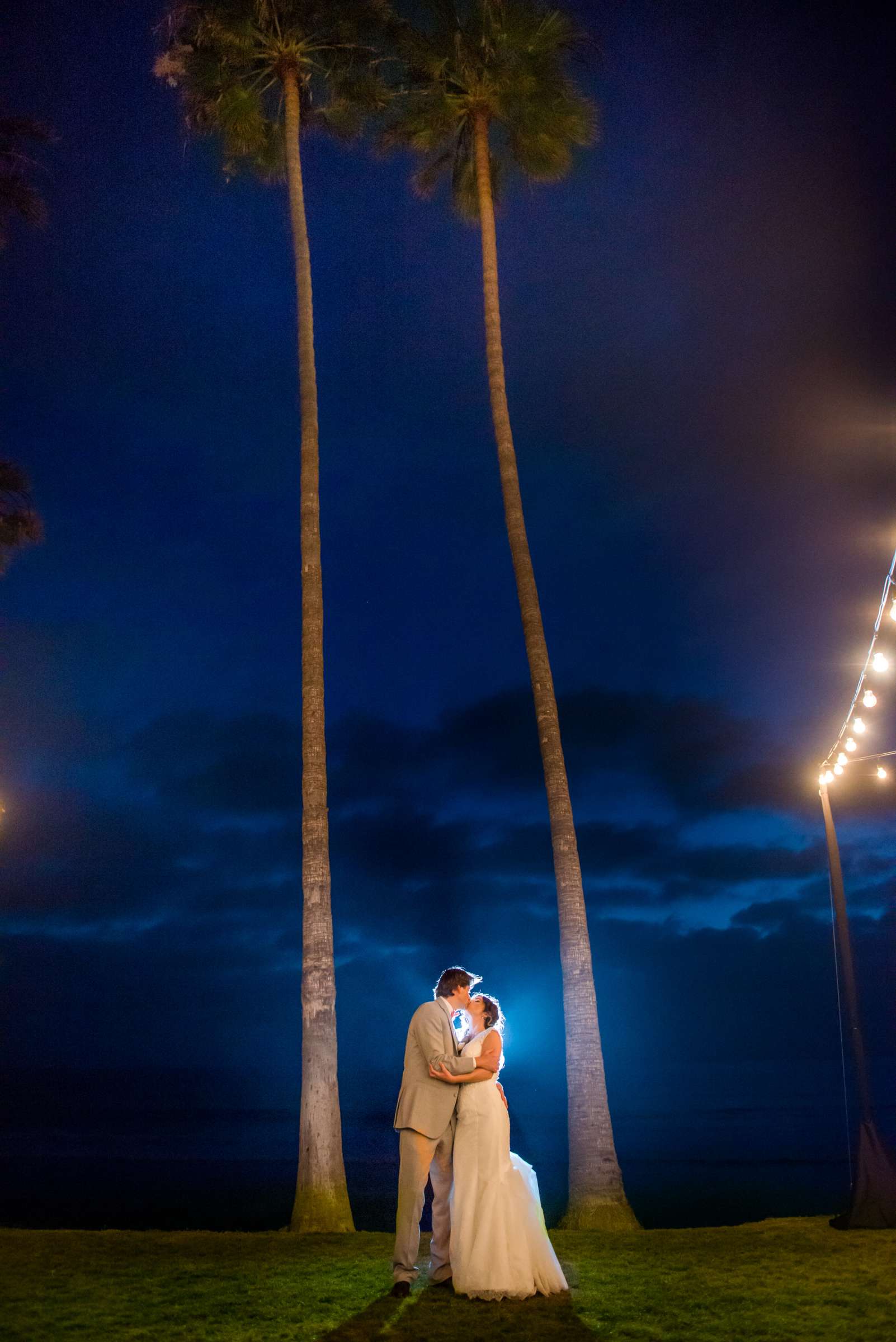Blue colors, Romantic moment at Scripps Seaside Forum Wedding coordinated by Lavish Weddings, Seda and Fabrice Wedding Photo #221337 by True Photography