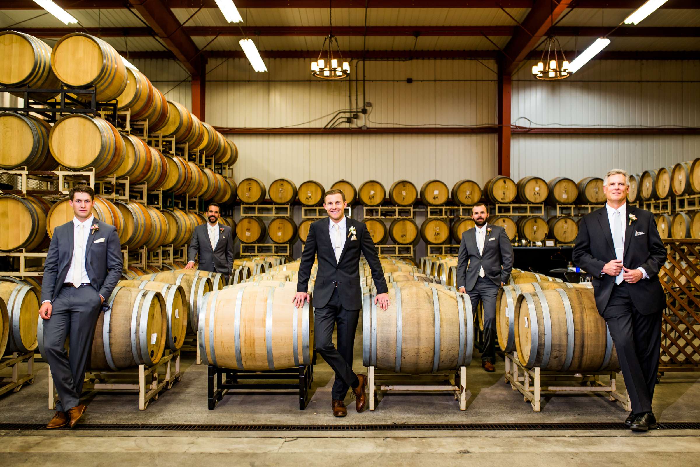Winery, Groomsmen at Orfila Vineyards Wedding, Brittany and Matt Wedding Photo #10 by True Photography