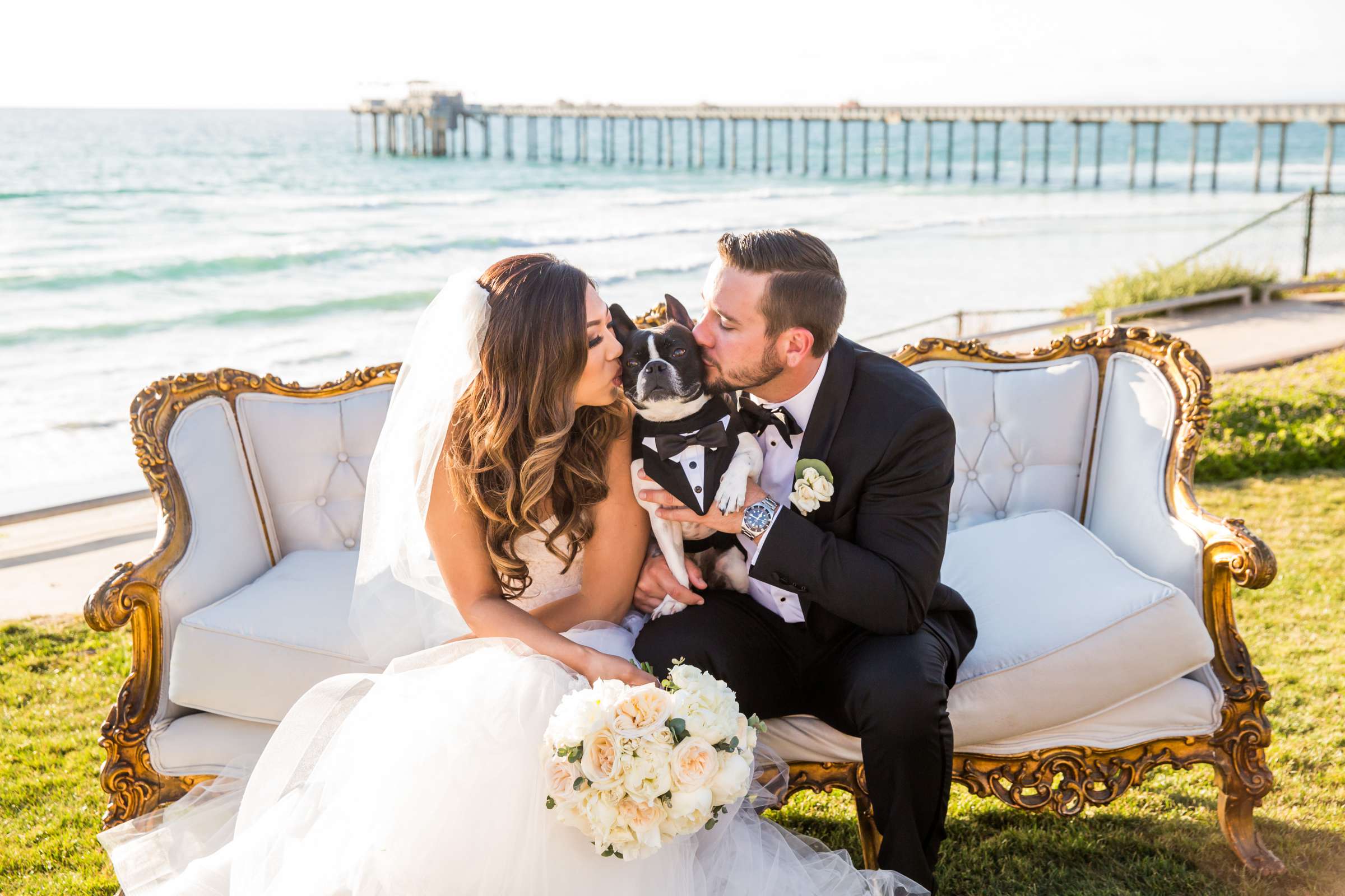 Scripps Seaside Forum Wedding coordinated by Lavish Weddings, Christie and Nate Wedding Photo #222099 by True Photography