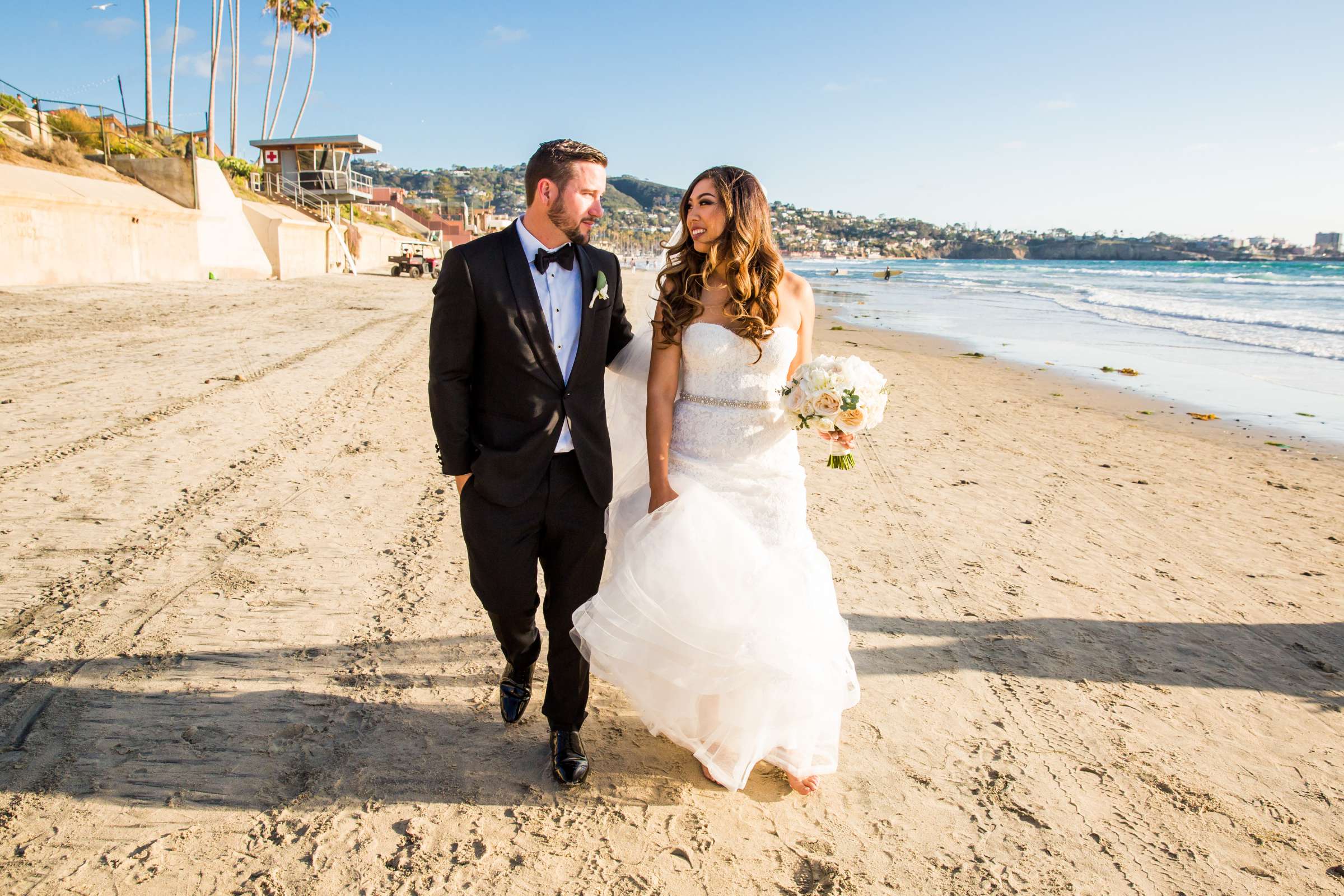 Scripps Seaside Forum Wedding coordinated by Lavish Weddings, Christie and Nate Wedding Photo #222207 by True Photography