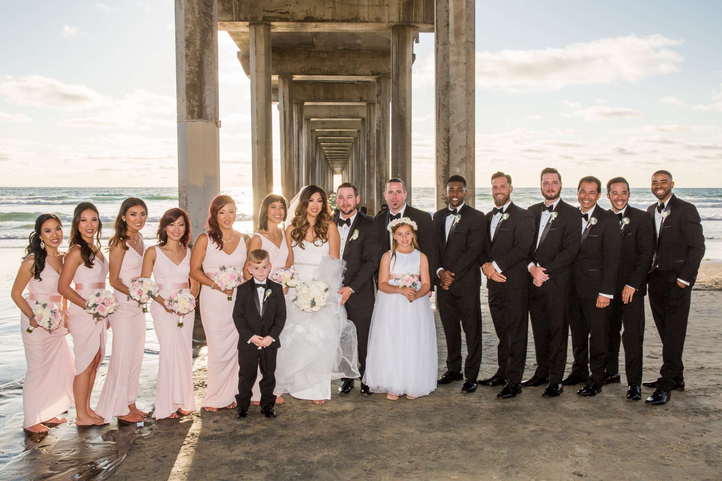 Scripps Seaside Forum Wedding coordinated by Lavish Weddings, Christie and Nate Wedding Photo #222209 by True Photography