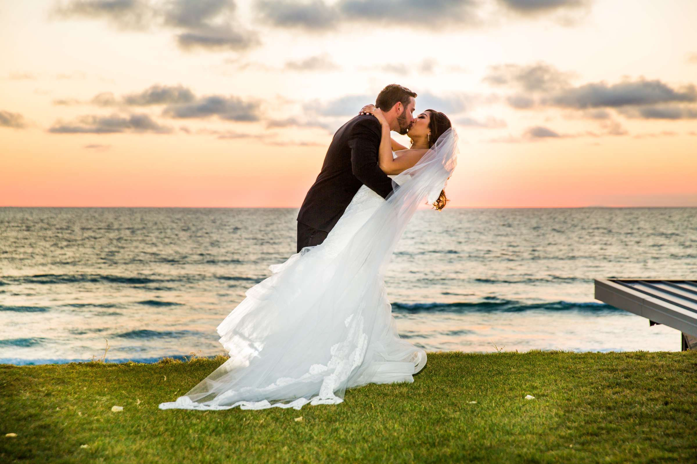 Scripps Seaside Forum Wedding coordinated by Lavish Weddings, Christie and Nate Wedding Photo #222218 by True Photography
