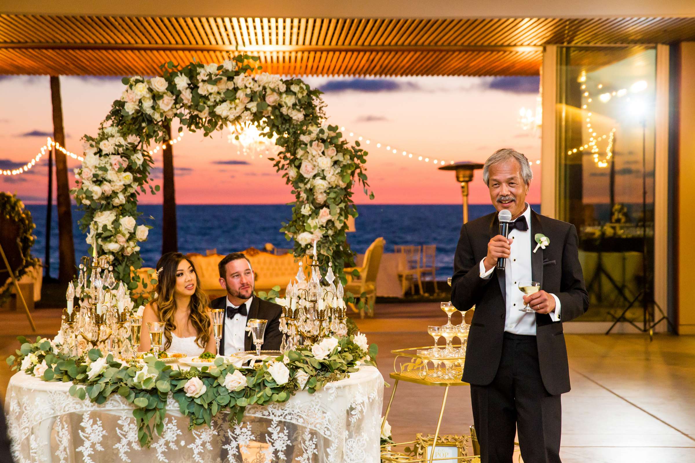 Scripps Seaside Forum Wedding coordinated by Lavish Weddings, Christie and Nate Wedding Photo #222229 by True Photography