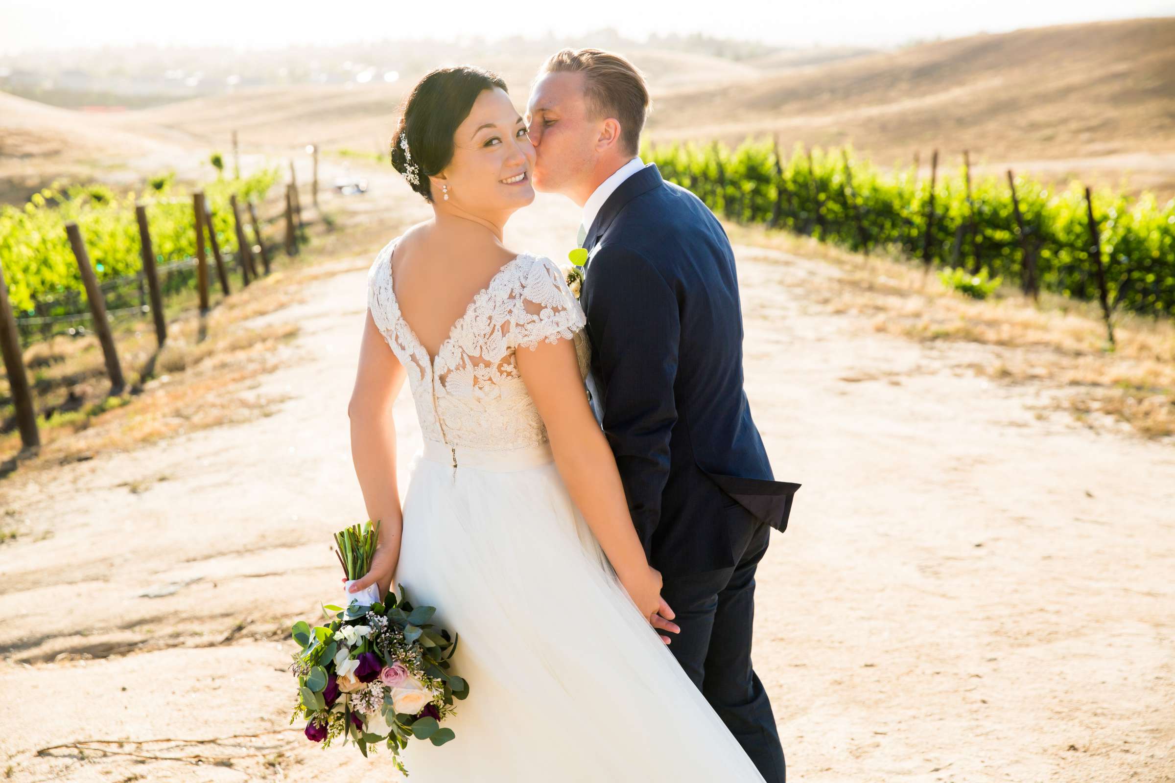 Callaway Vineyards & Winery Wedding coordinated by Hannah Smith Events, Victoria and Aaron Wedding Photo #6 by True Photography