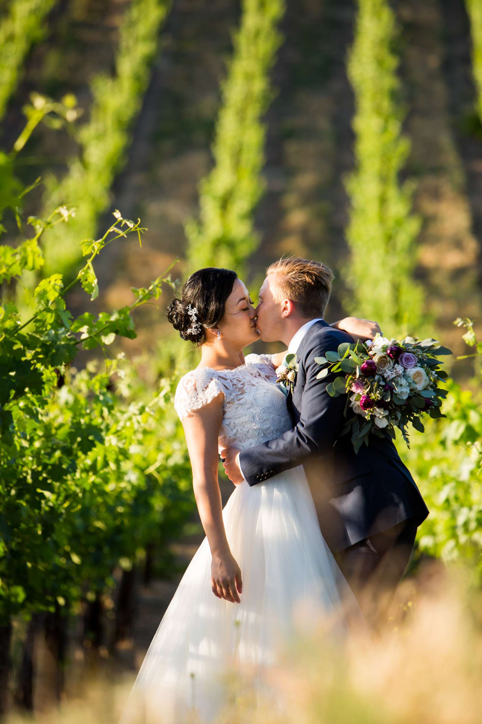 Callaway Vineyards & Winery Wedding coordinated by Hannah Smith Events, Victoria and Aaron Wedding Photo #16 by True Photography
