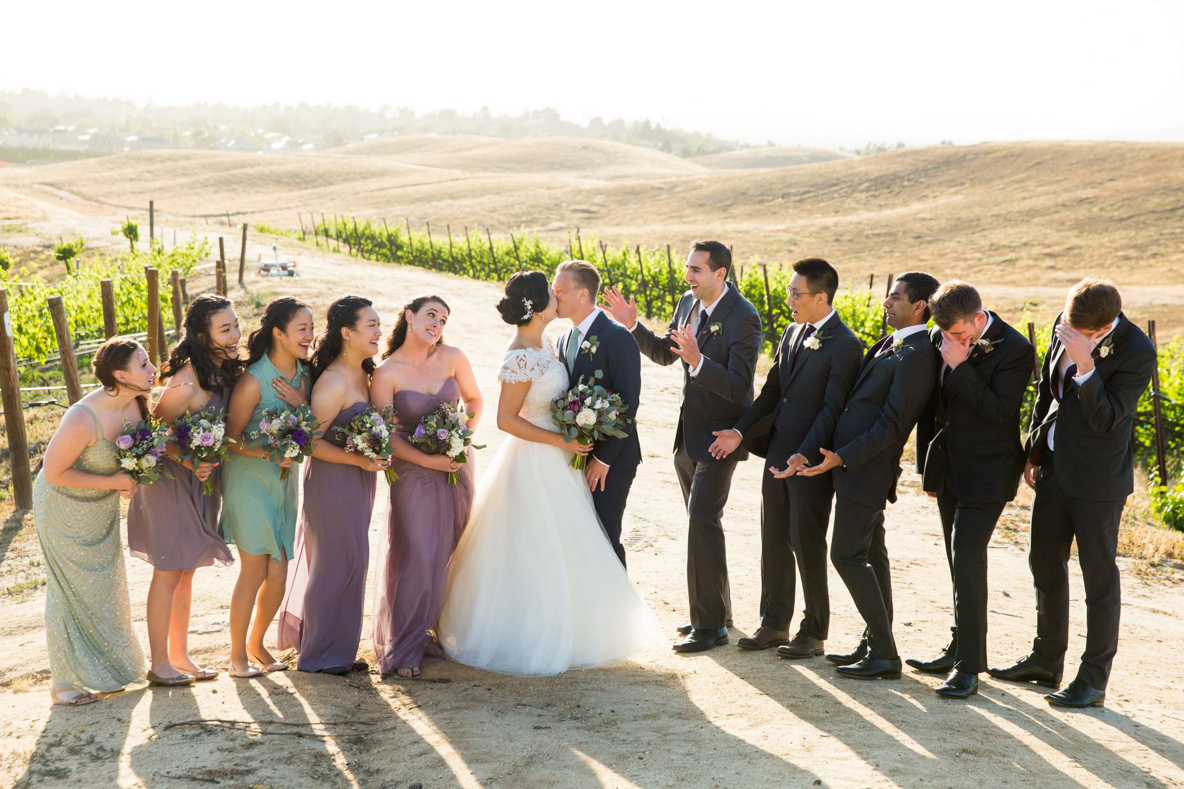 Callaway Vineyards & Winery Wedding coordinated by Hannah Smith Events, Victoria and Aaron Wedding Photo #97 by True Photography