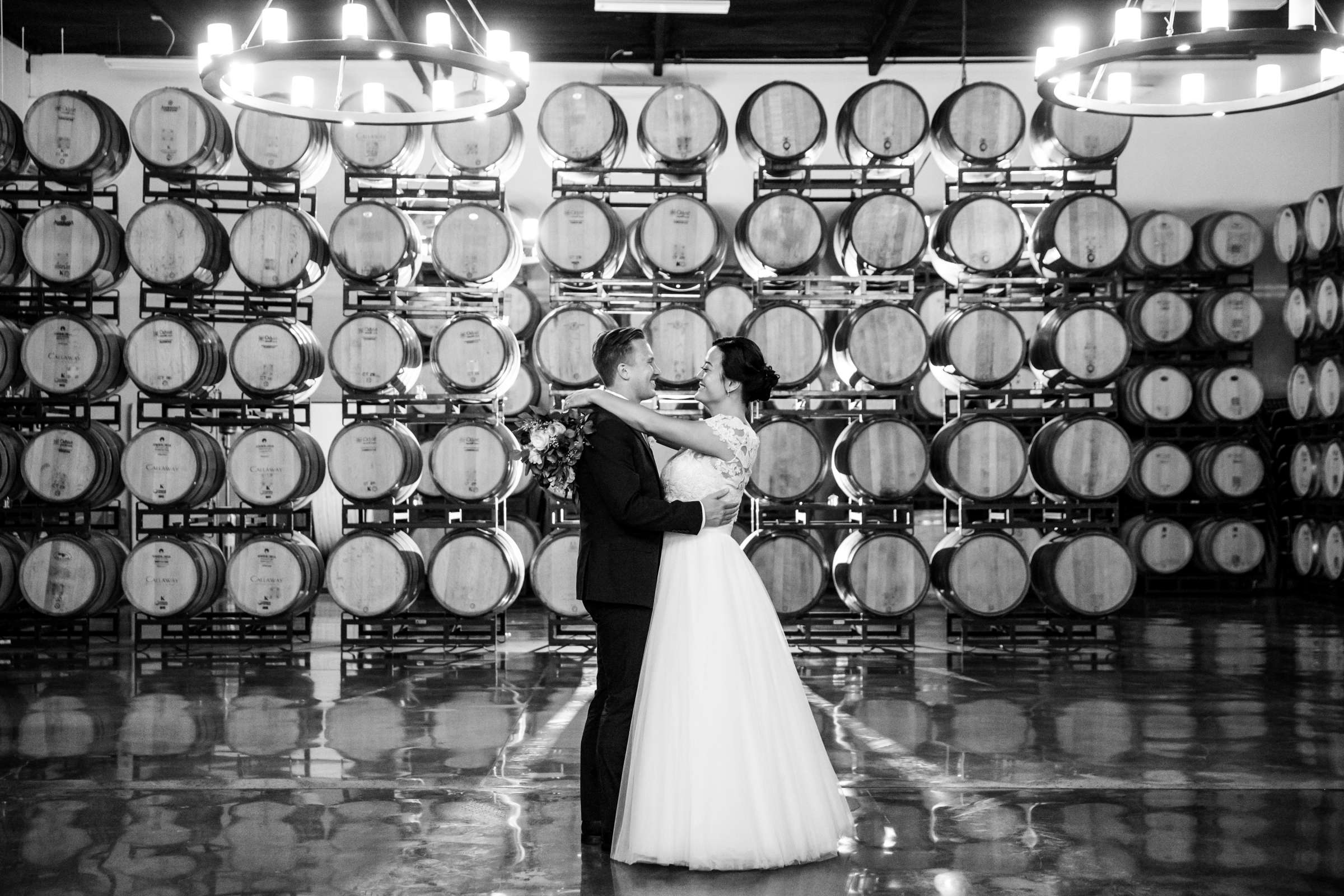 Callaway Vineyards & Winery Wedding coordinated by Hannah Smith Events, Victoria and Aaron Wedding Photo #119 by True Photography